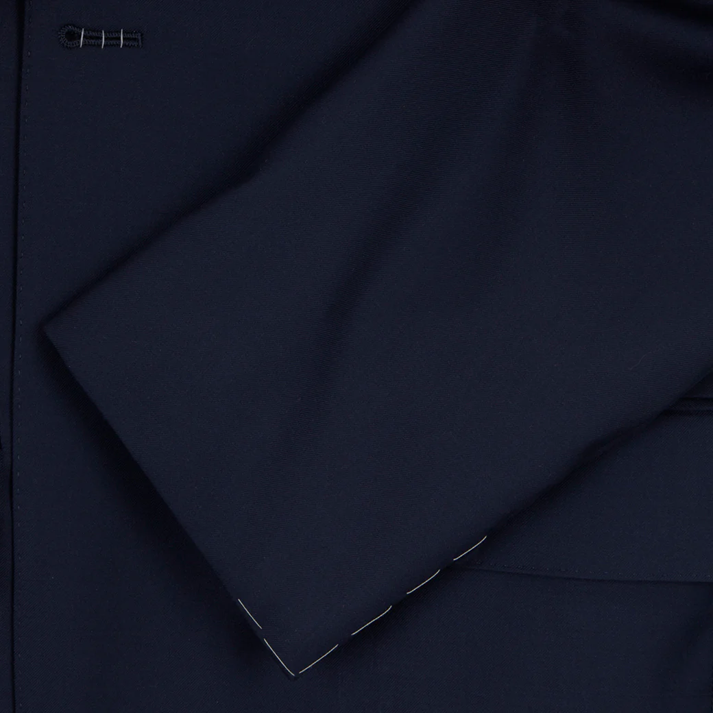 Grosvenor Navy Super 150s Wool Suit - Image 5