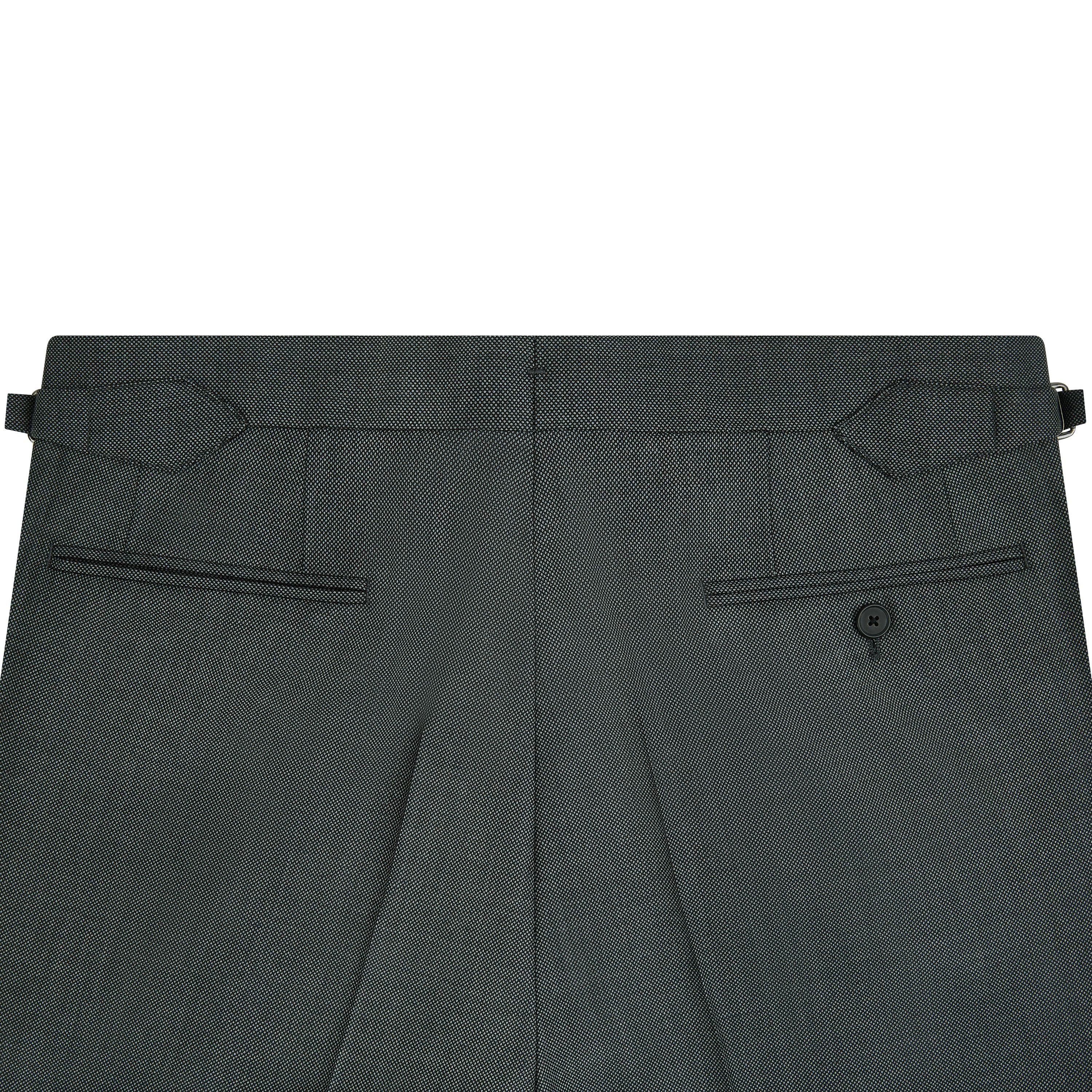 Grosvenor Charcoal Birdseye 150s Wool Suit - Image 5