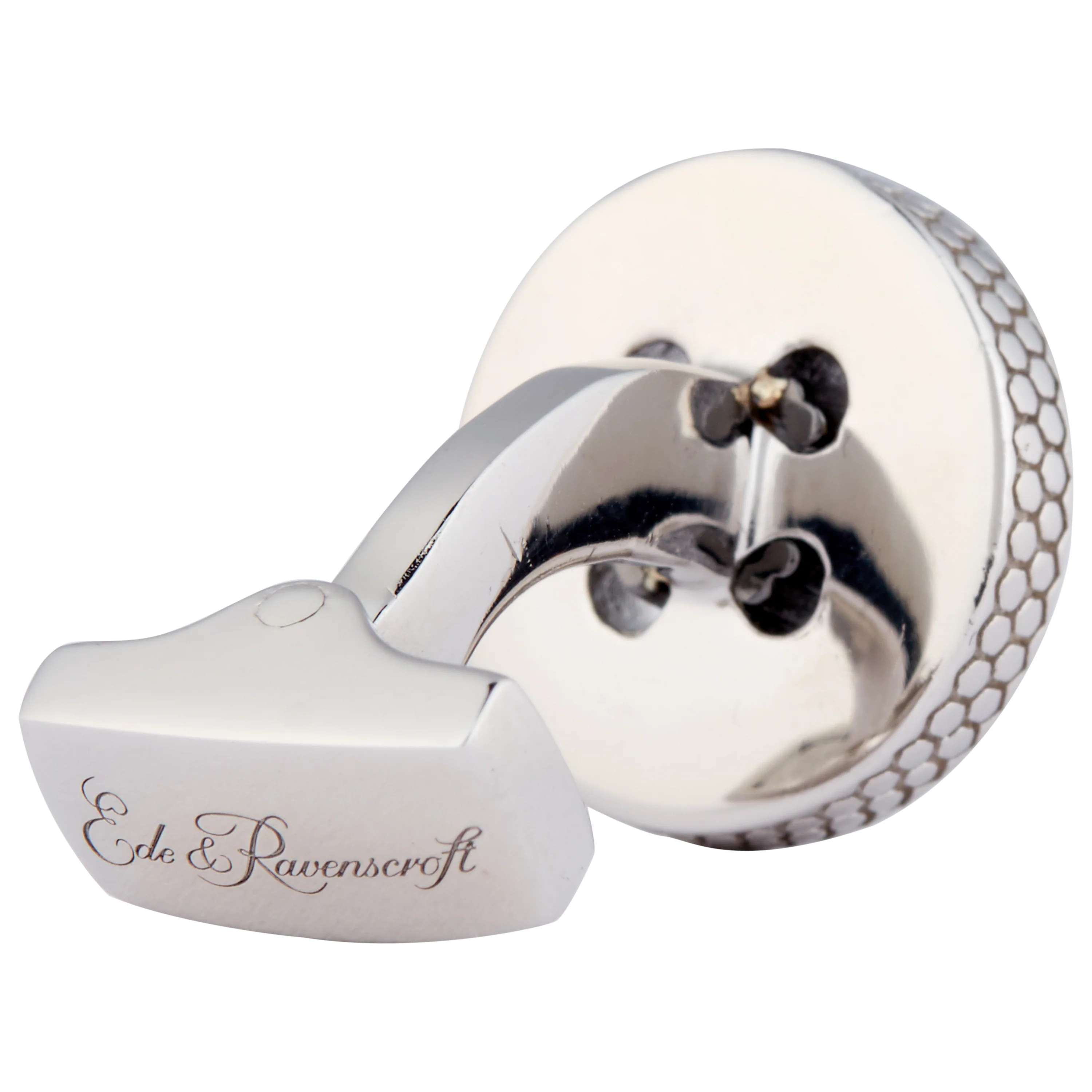 Gunmetal Button Cufflinks - Image 2