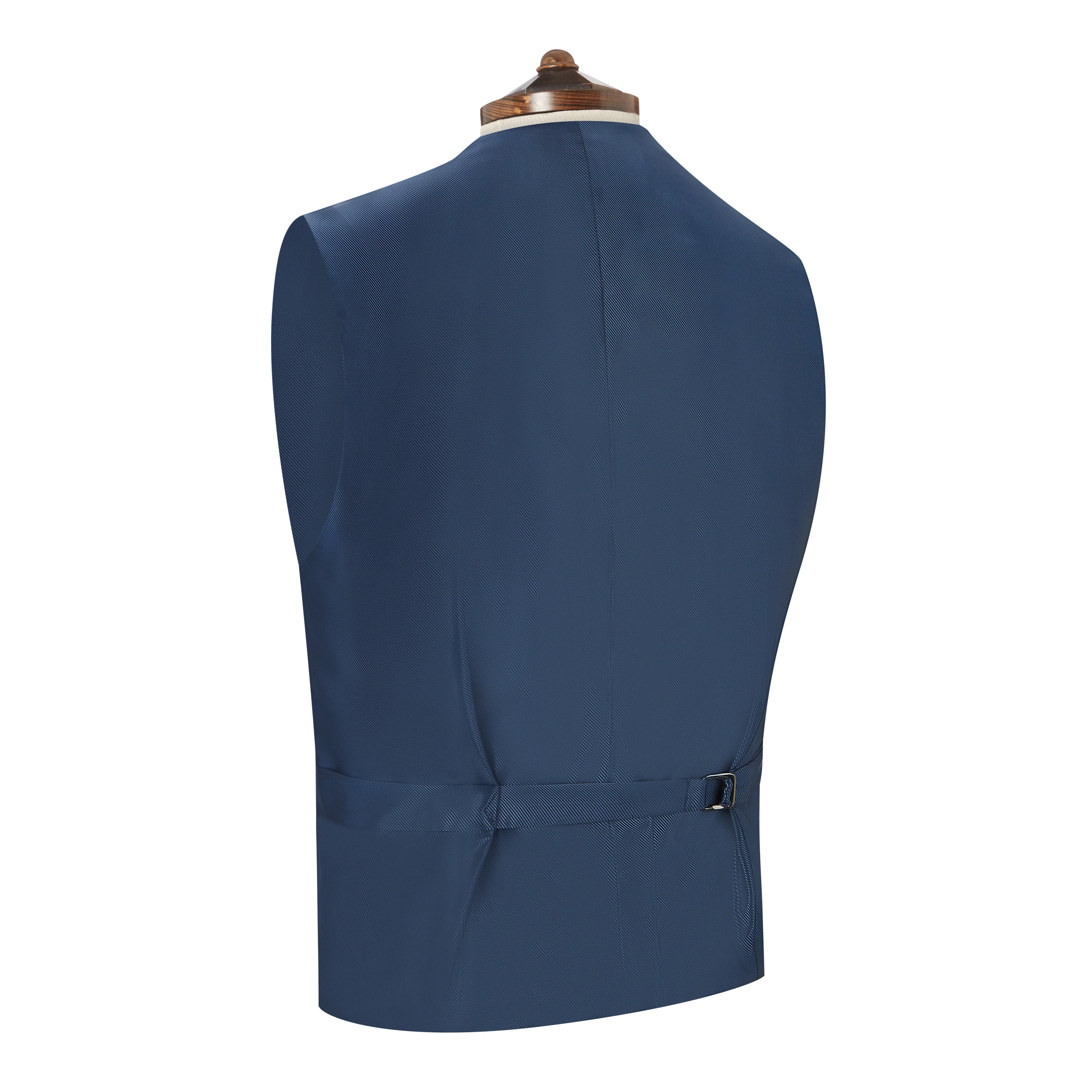 Hadley Navy Moleskin Waistcoat - Image 2
