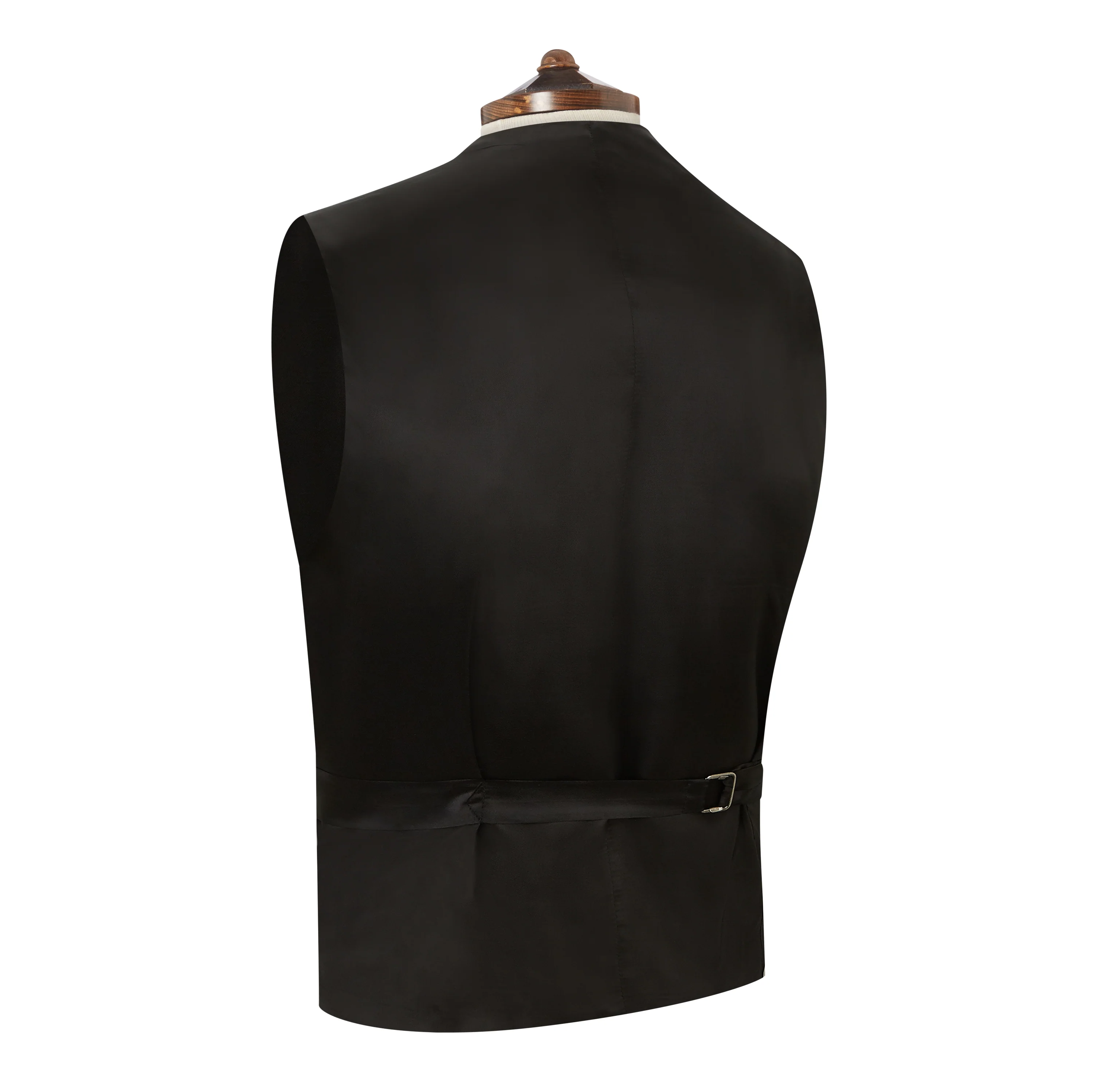 Hayward Burgundy Black Check Evening Waistcoat - Image 2