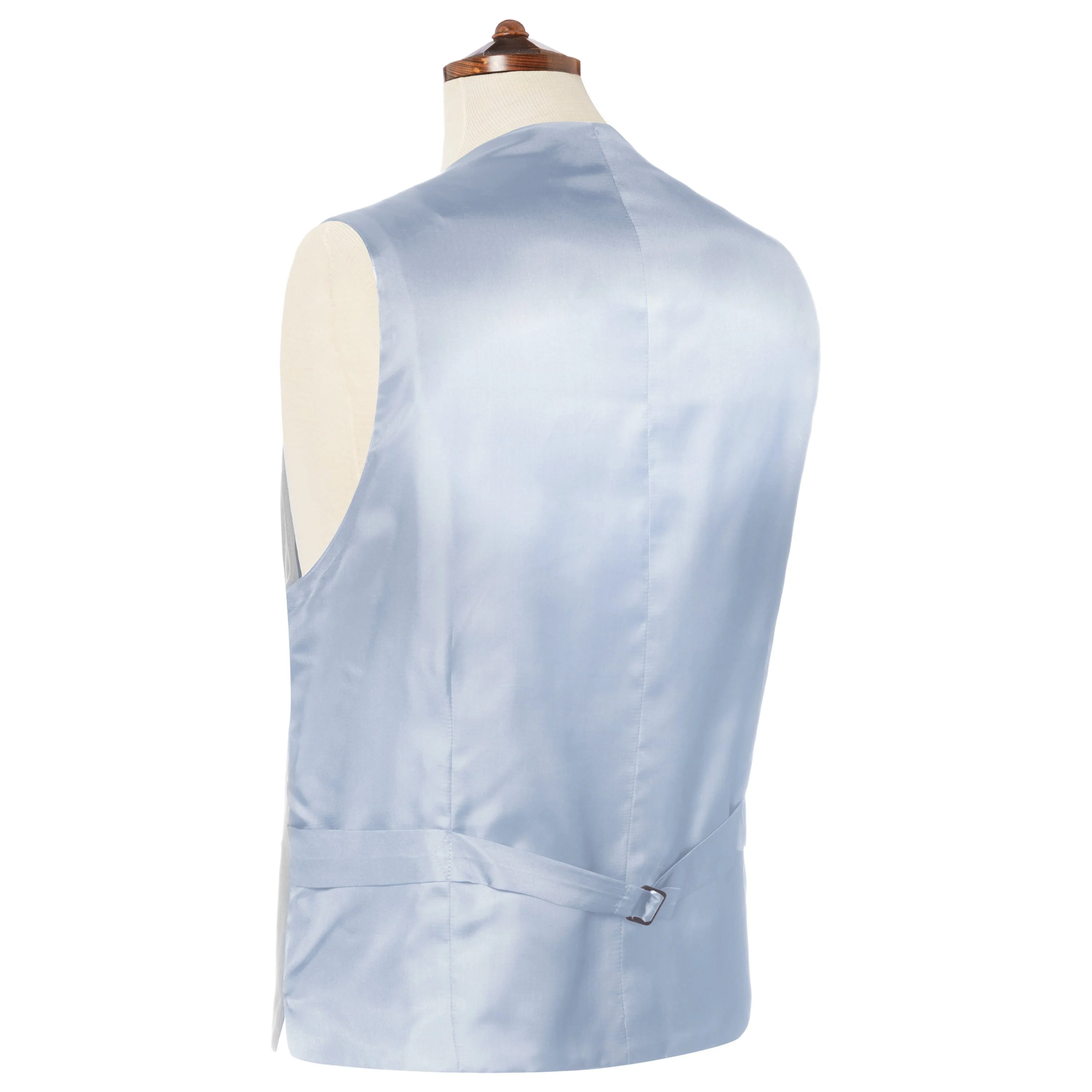 Hayward Grey Super 140's Wool Waistcoat - Image 3