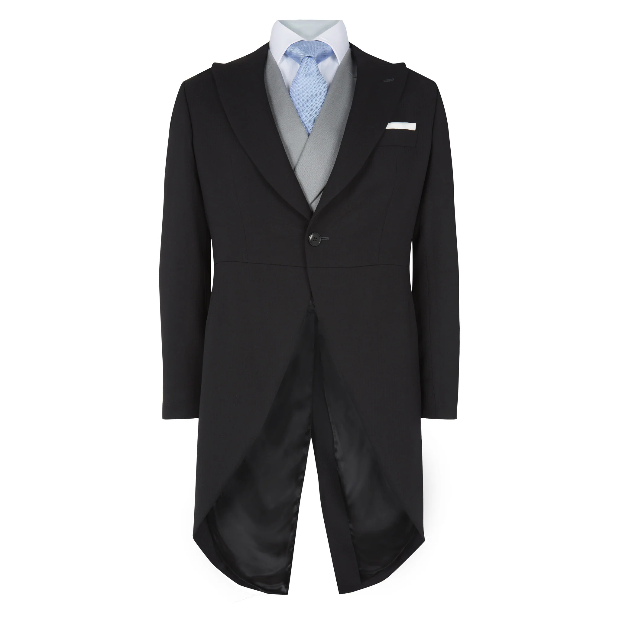 Hayward Grey Wool Waistcoat - Image 4