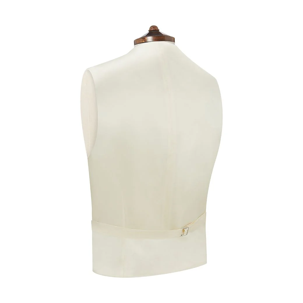 Hayward Pale Green Wool Silk Waistcoat - Image 2