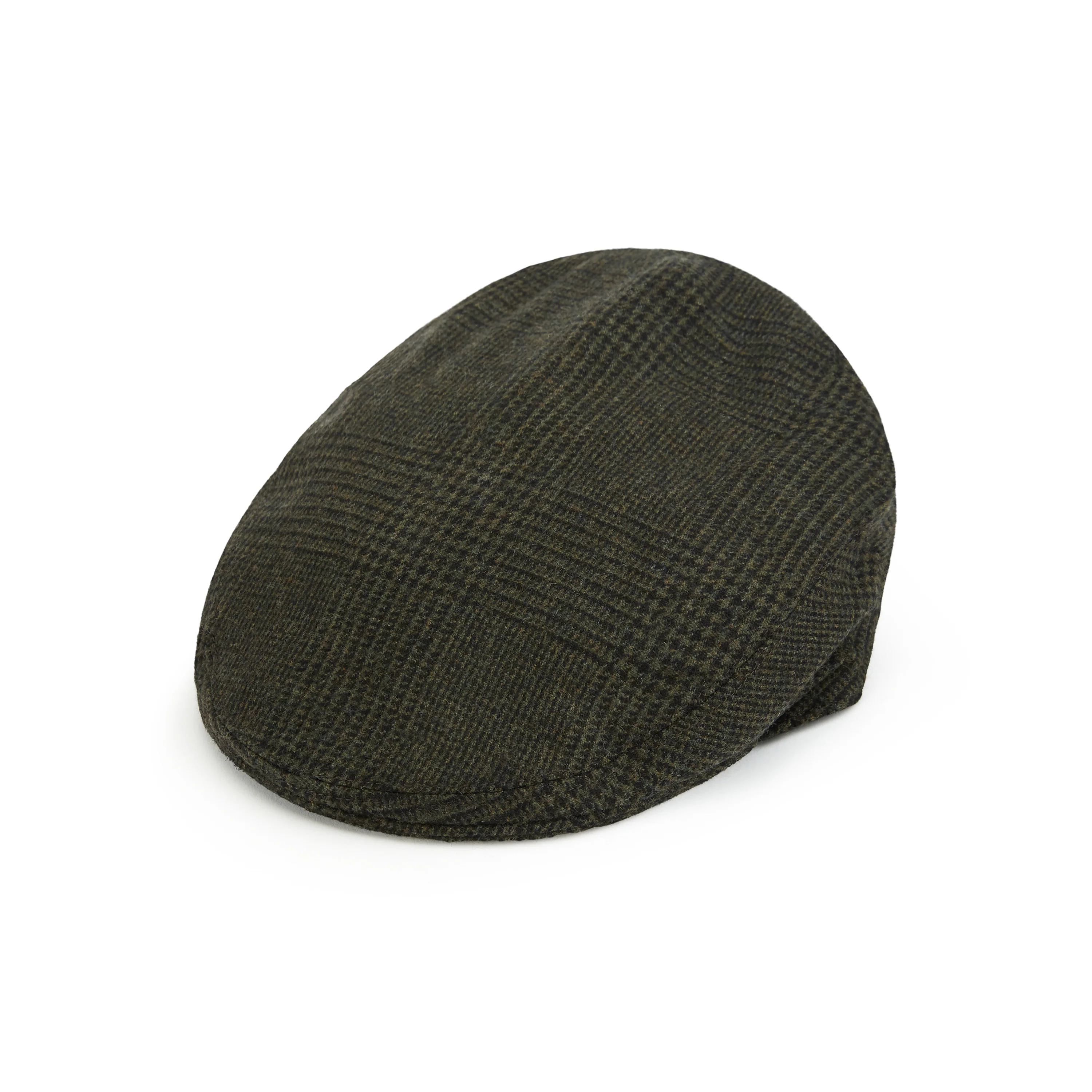 Heydon Green Glen Plaid Flat Cap