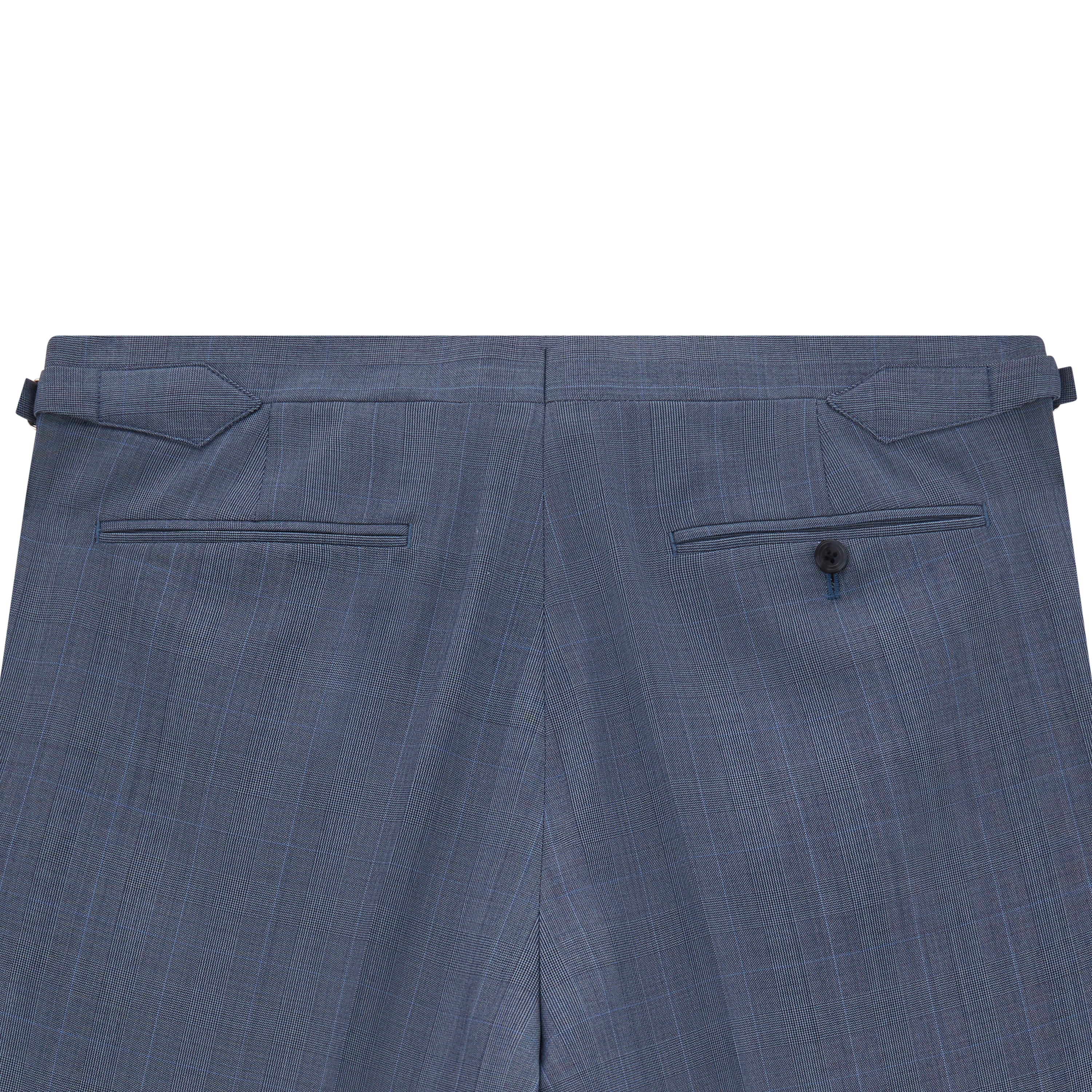 Holborn Blue Grey Prince Of Wales Check Suit - Image 7