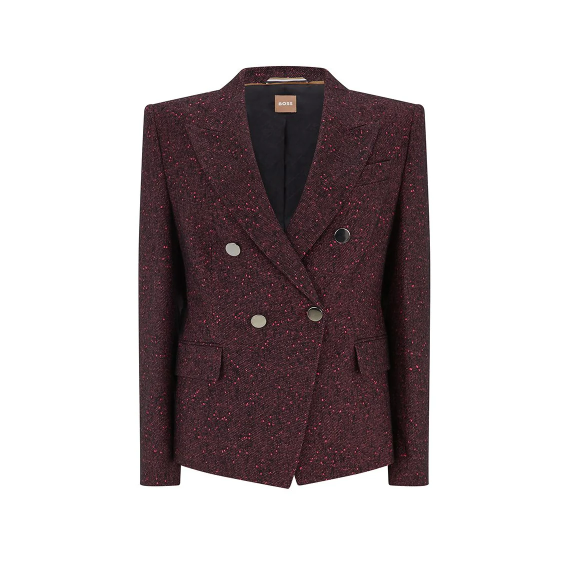 Hugo Boss Jocanah Tailored Db Jacket Aubergine
