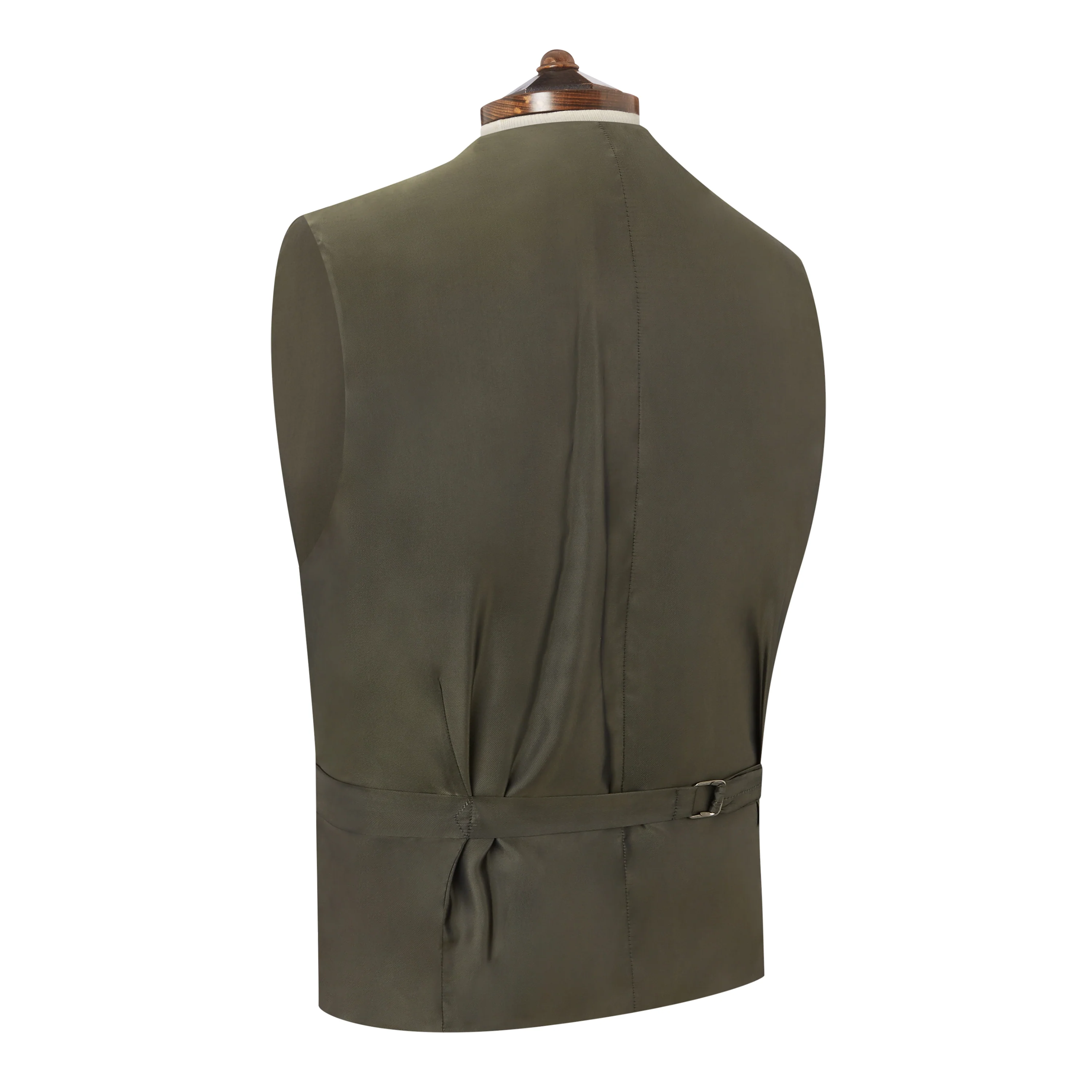 Hyde Green Paisley Silk Waistcoat - Image 2