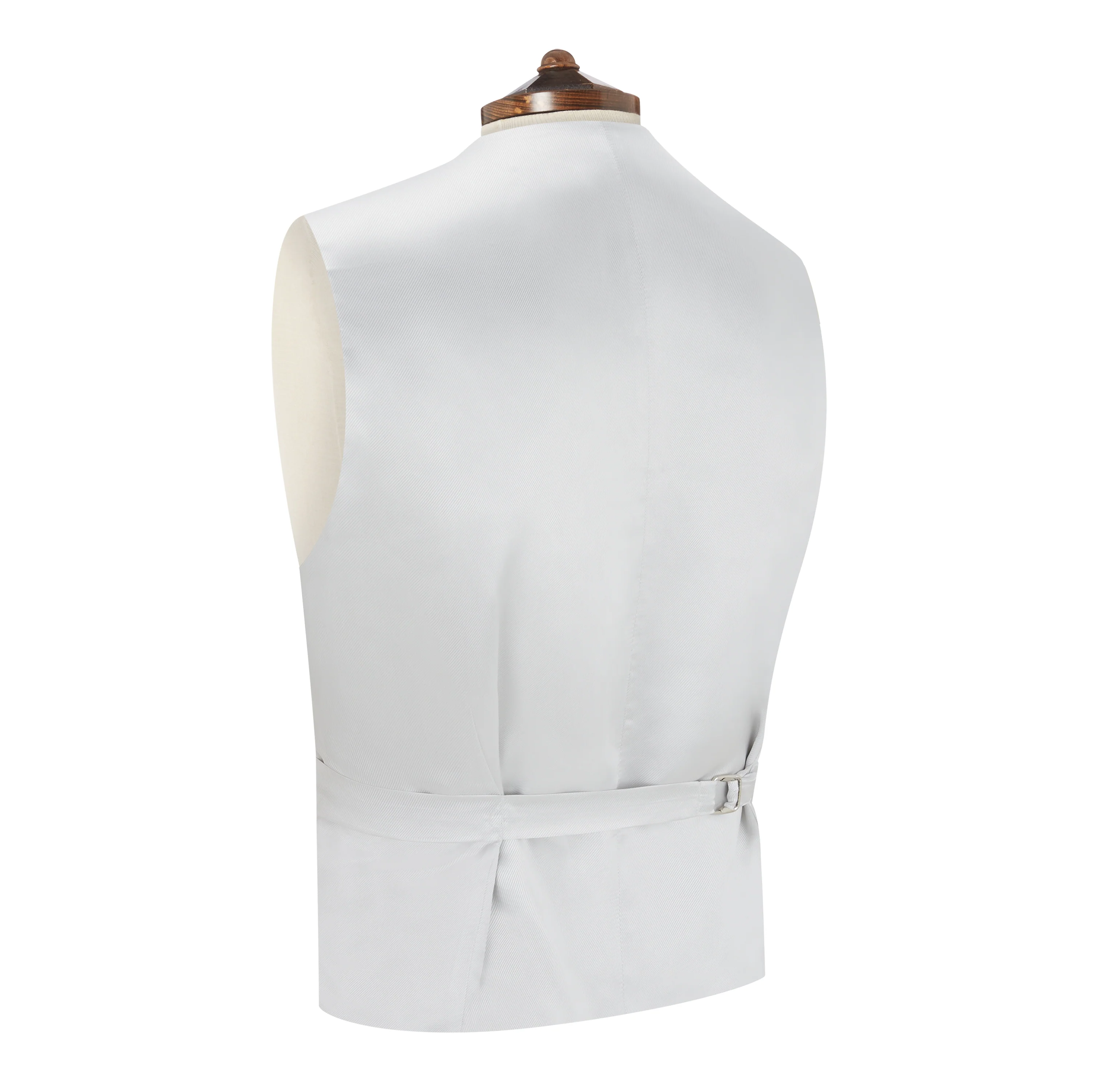 Hyde Pink Harlequin Silk Waistcoat - Image 2