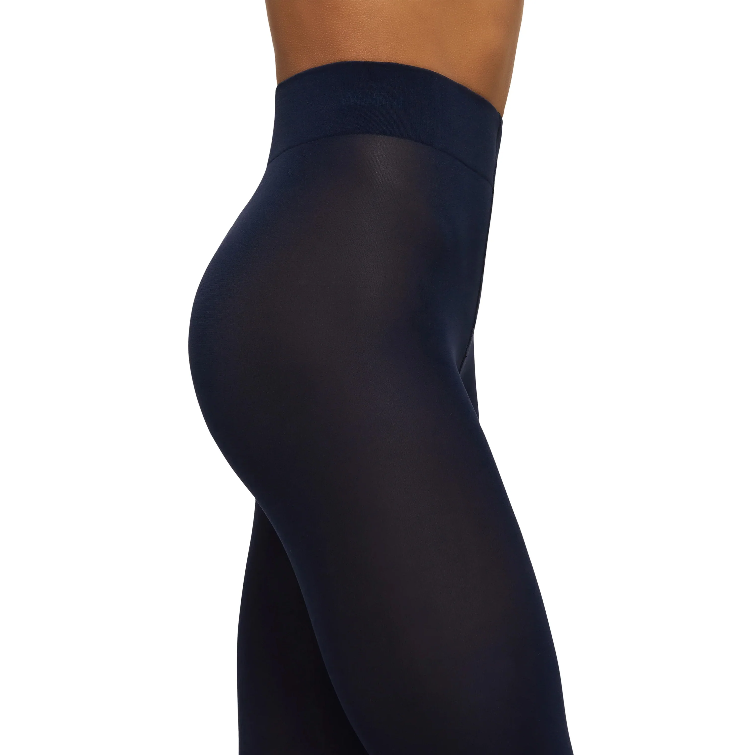 Individual Velvet De Luxe Tights Navy - Image 2