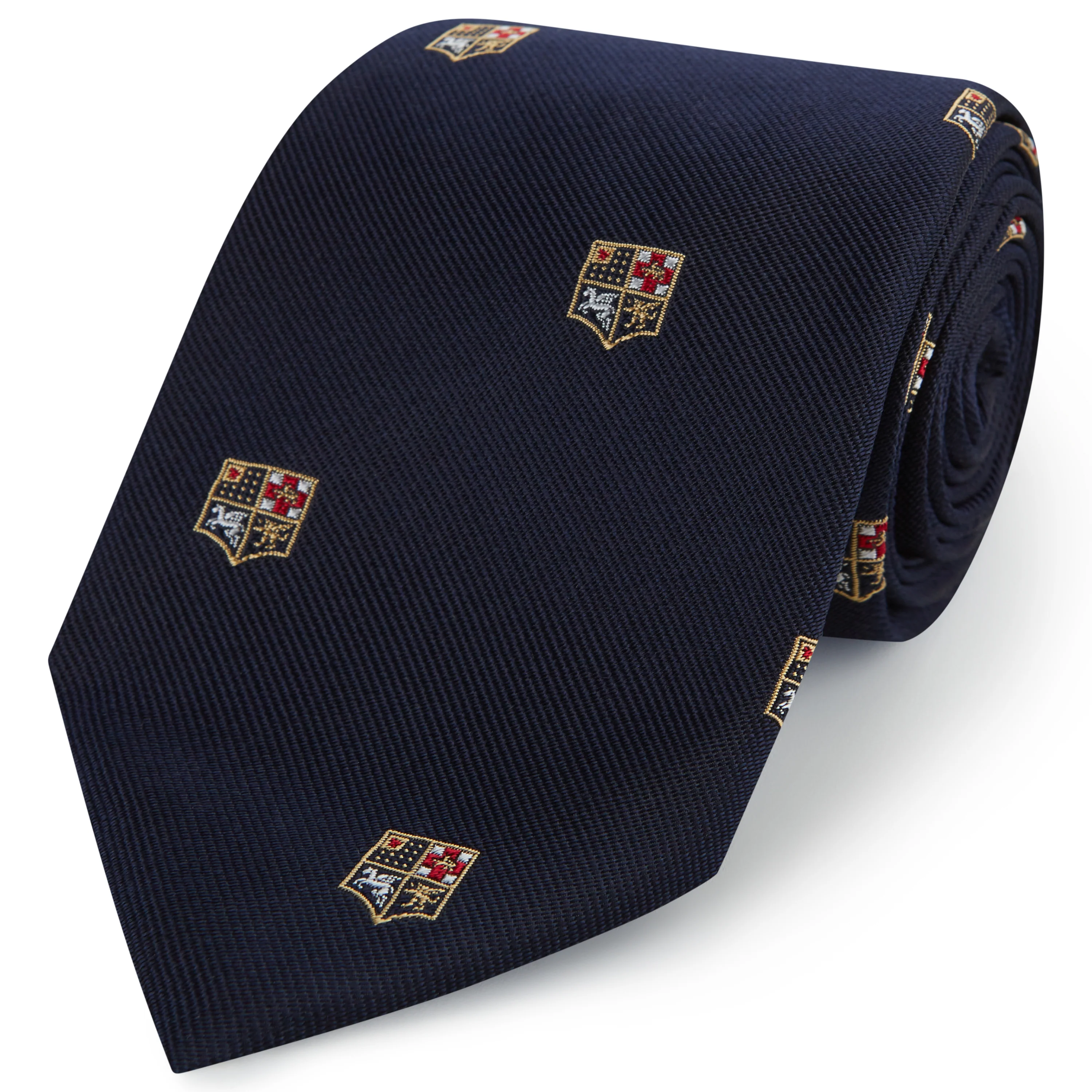 Inns of court Crest Navy Gold Silk Tie