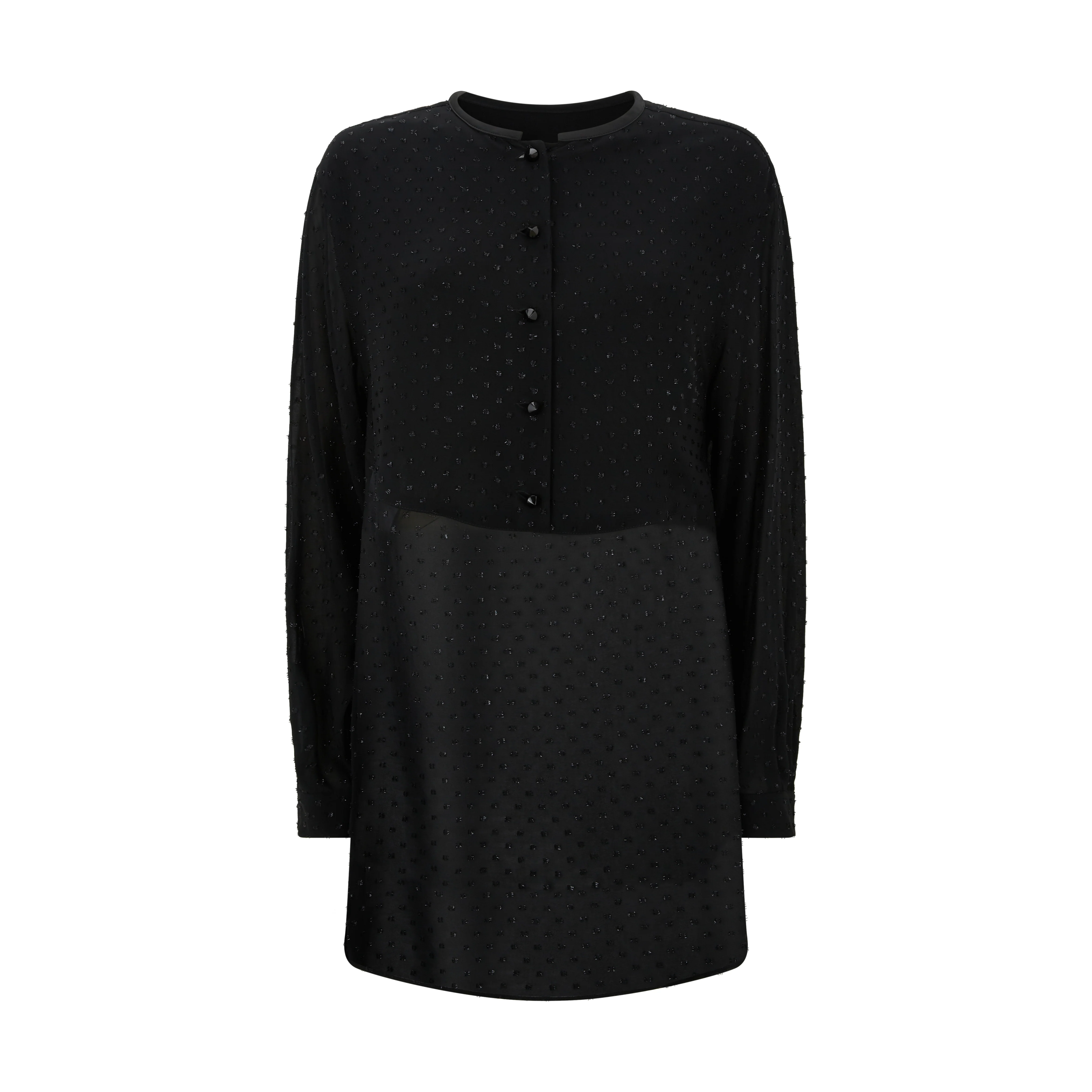 Jacquard Georgette Top