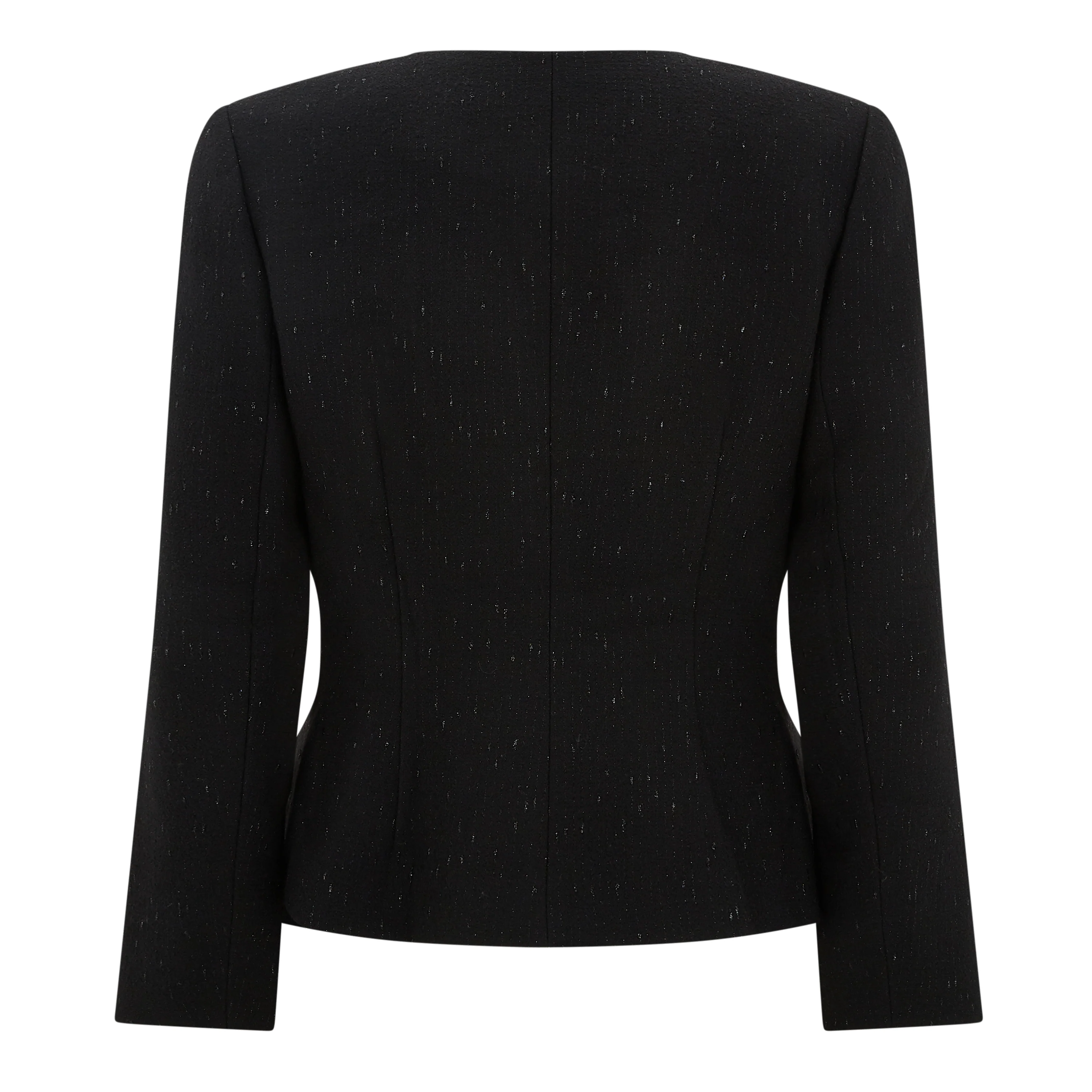 Kayla Tailored Glitter Wool Jacket - Image 2