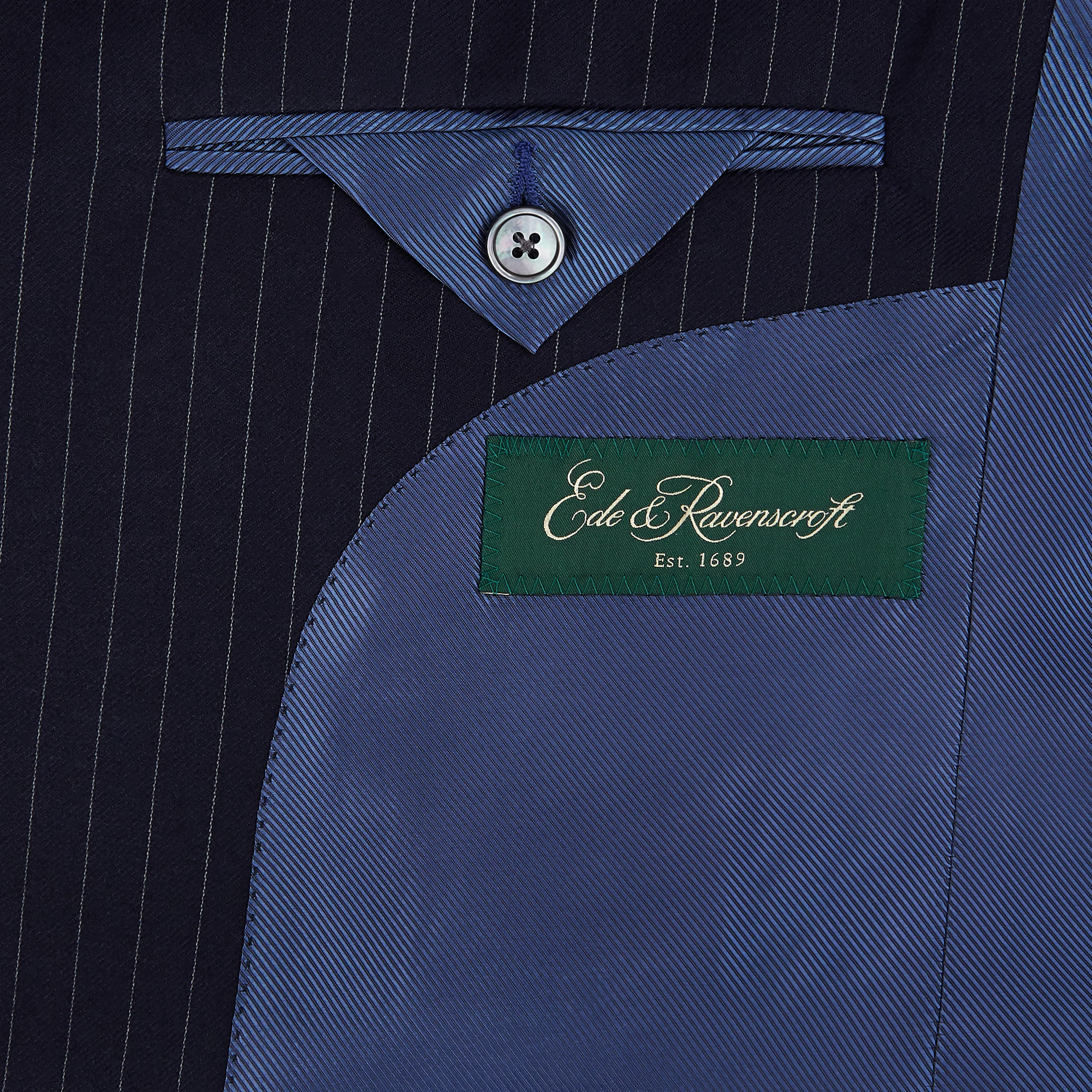 Kensington Navy Pinstripe Suit - Image 7