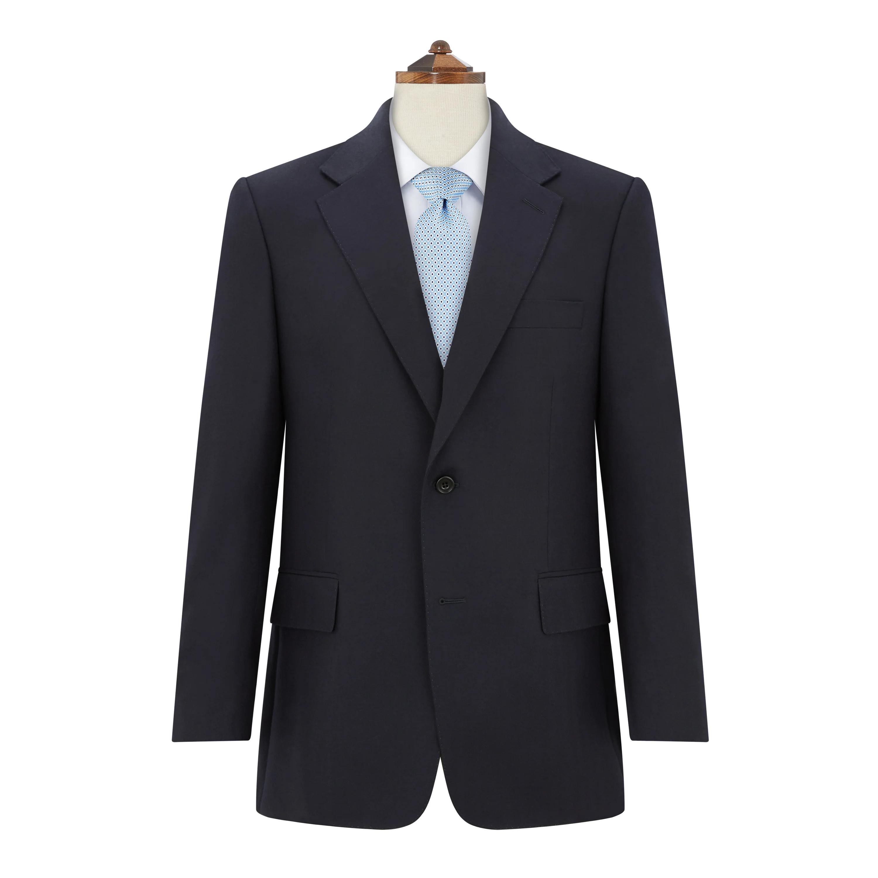 Kensington Navy Wide Herringbone Suit