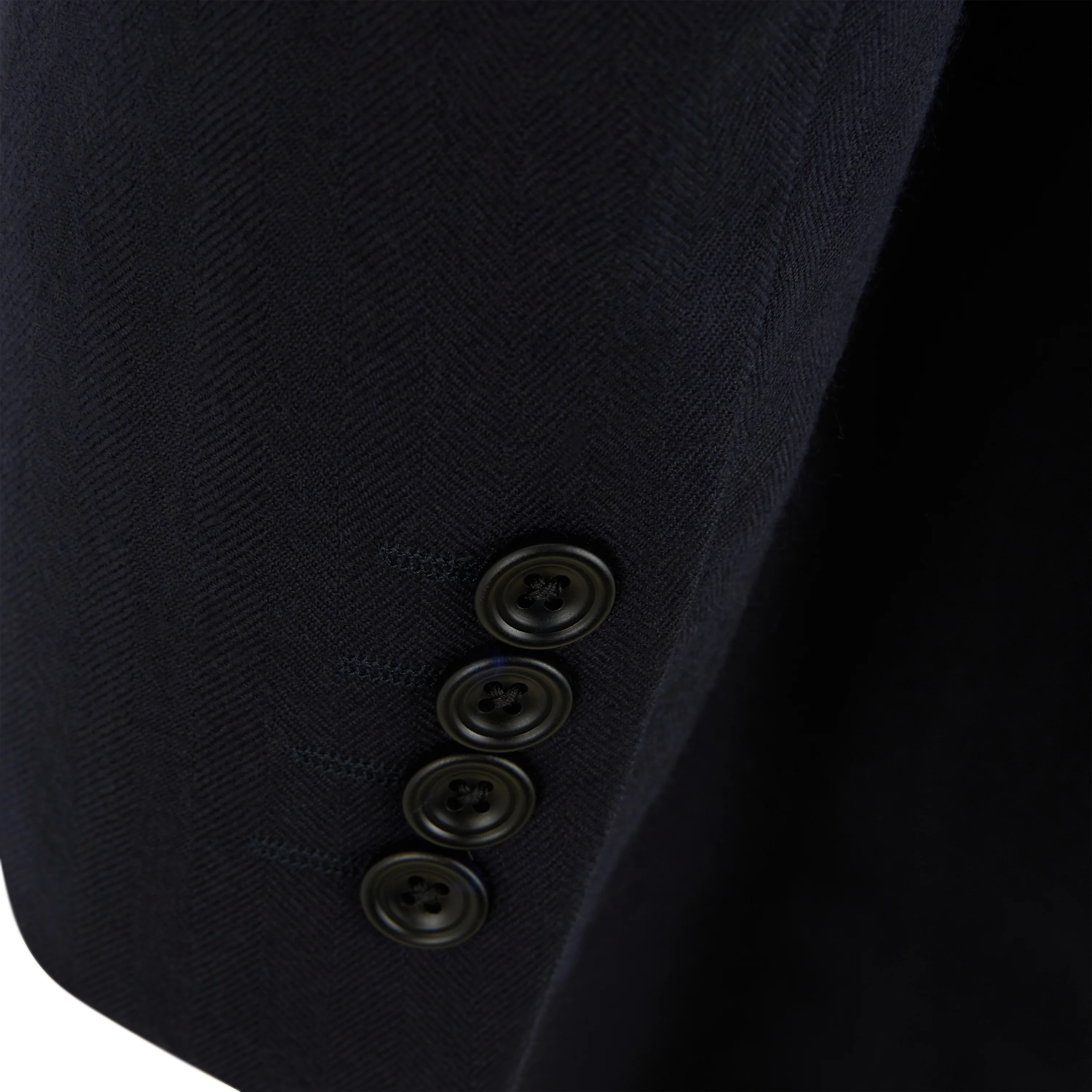 Kensington Navy Wide Herringbone Suit - Image 3