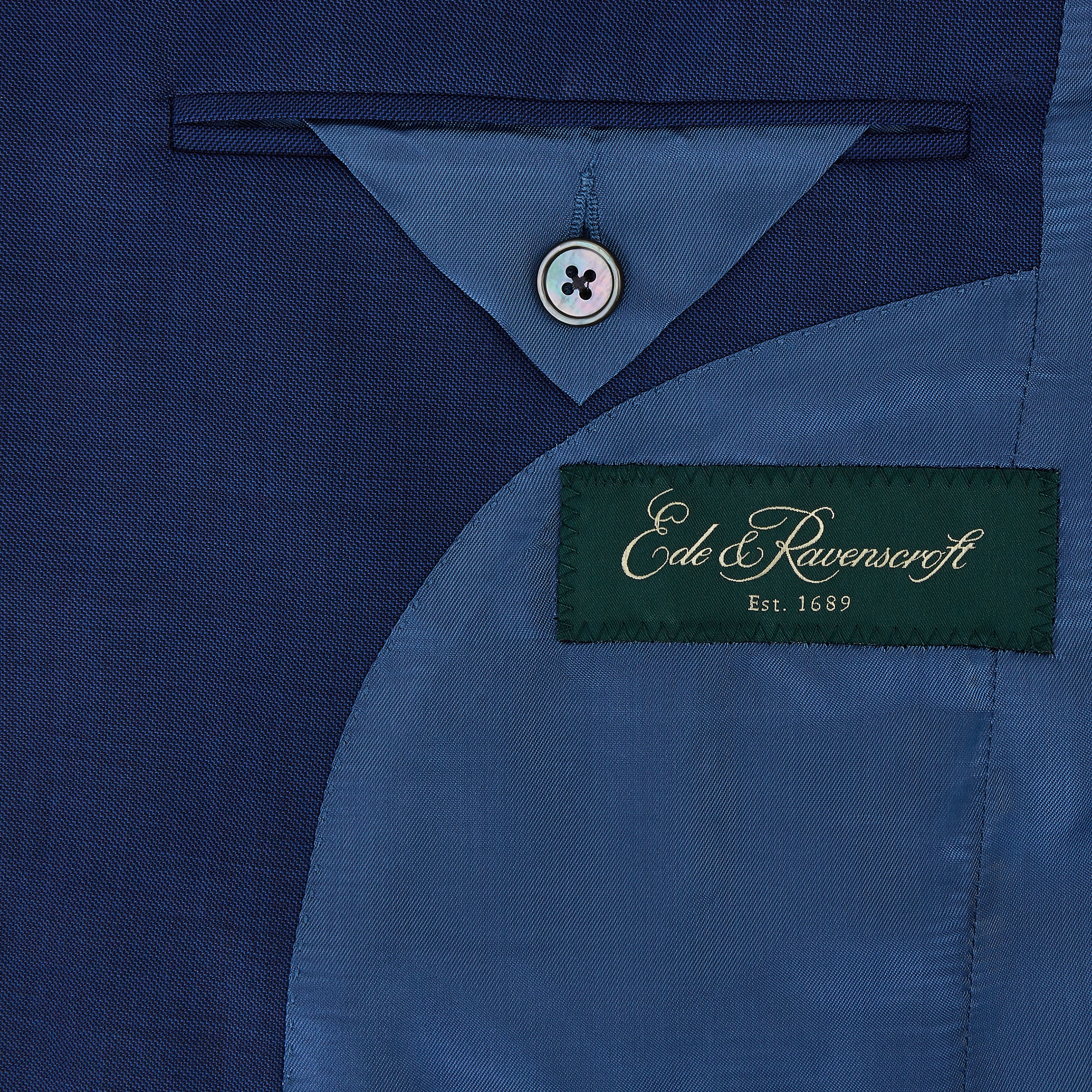 Kensington Light Navy Plain Weave Suit - Image 3