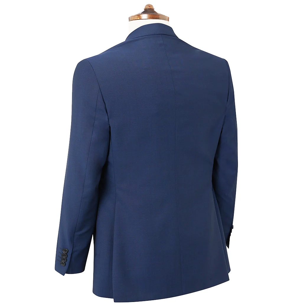 Kilburn Blue Plain Weave Suit - Image 3