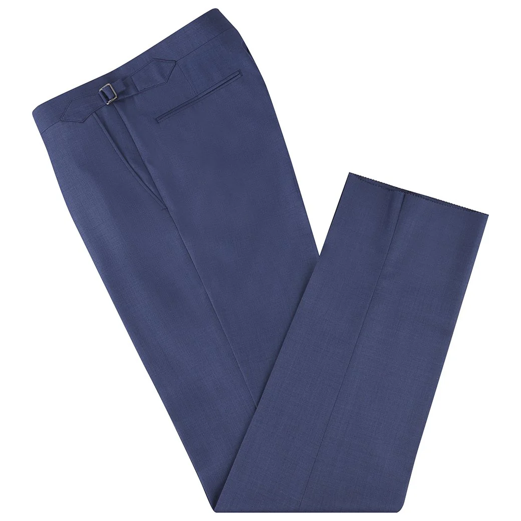 Kilburn Blue Plain Weave Suit - Image 4