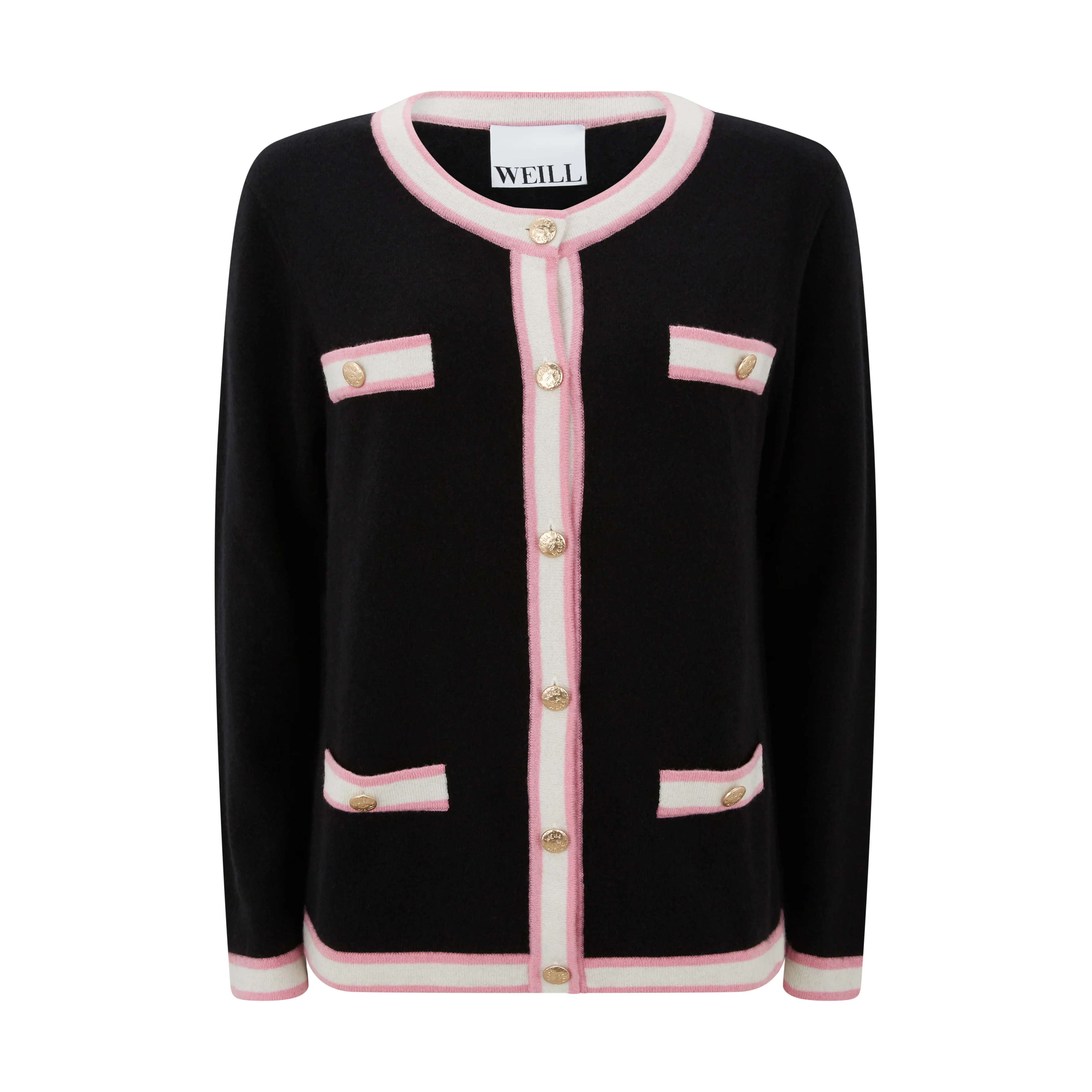 Cashmere Knitted Cardigan