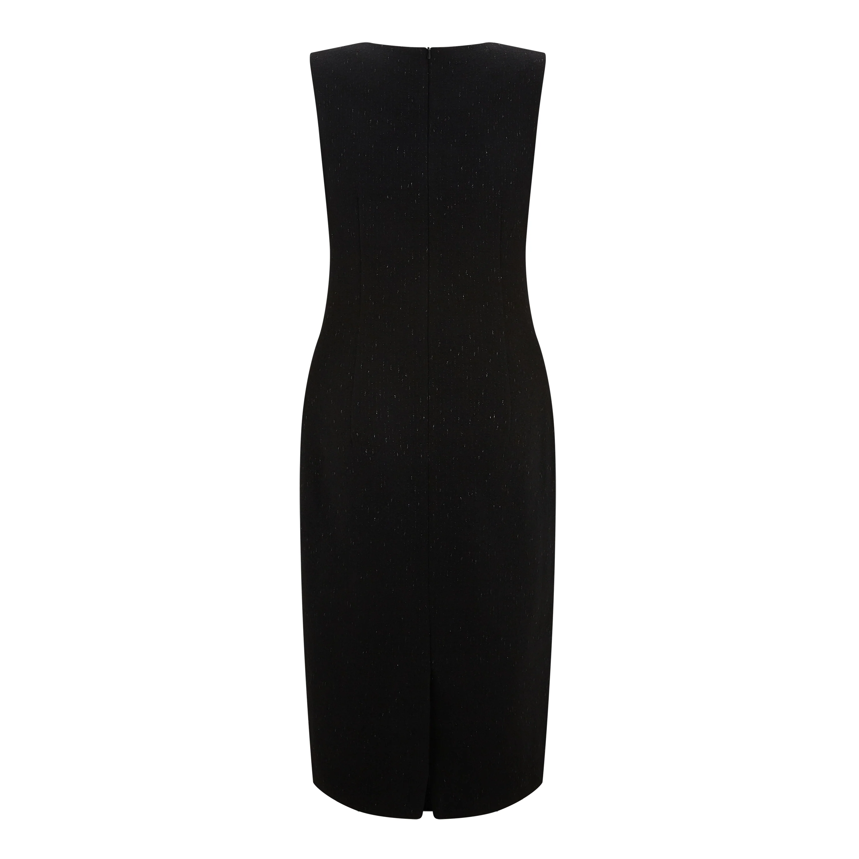 Leah Tailored Glitter Wool Dress - Image 2