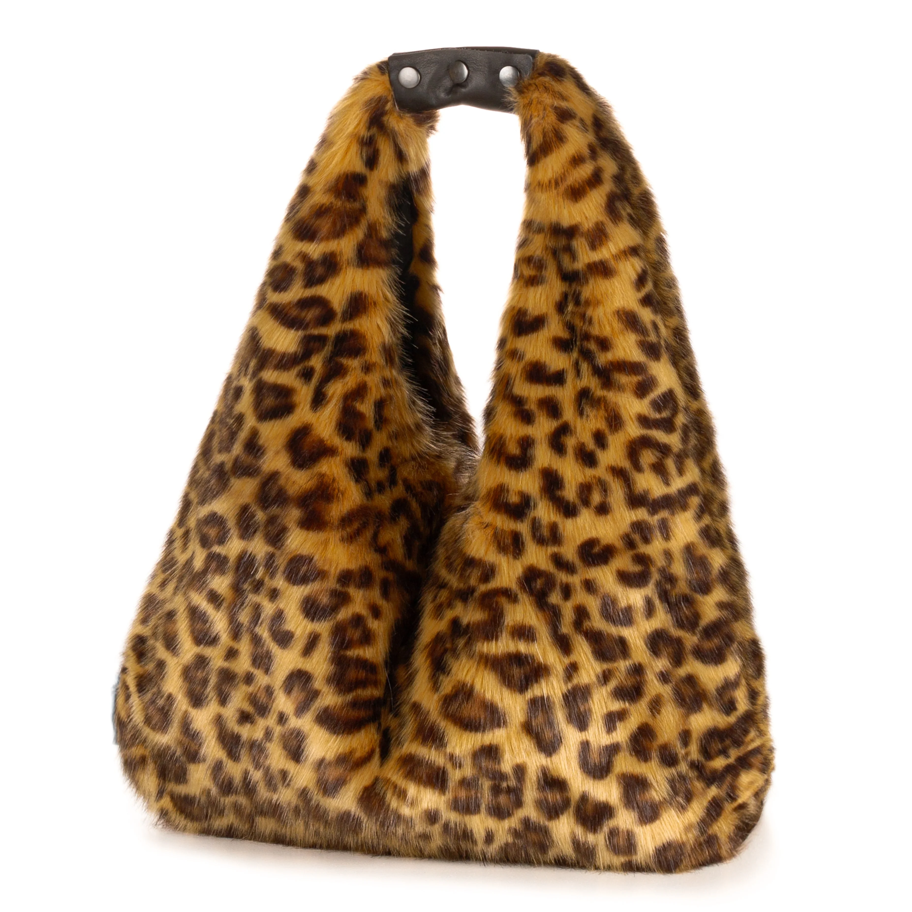 Leopard Triangle Bag