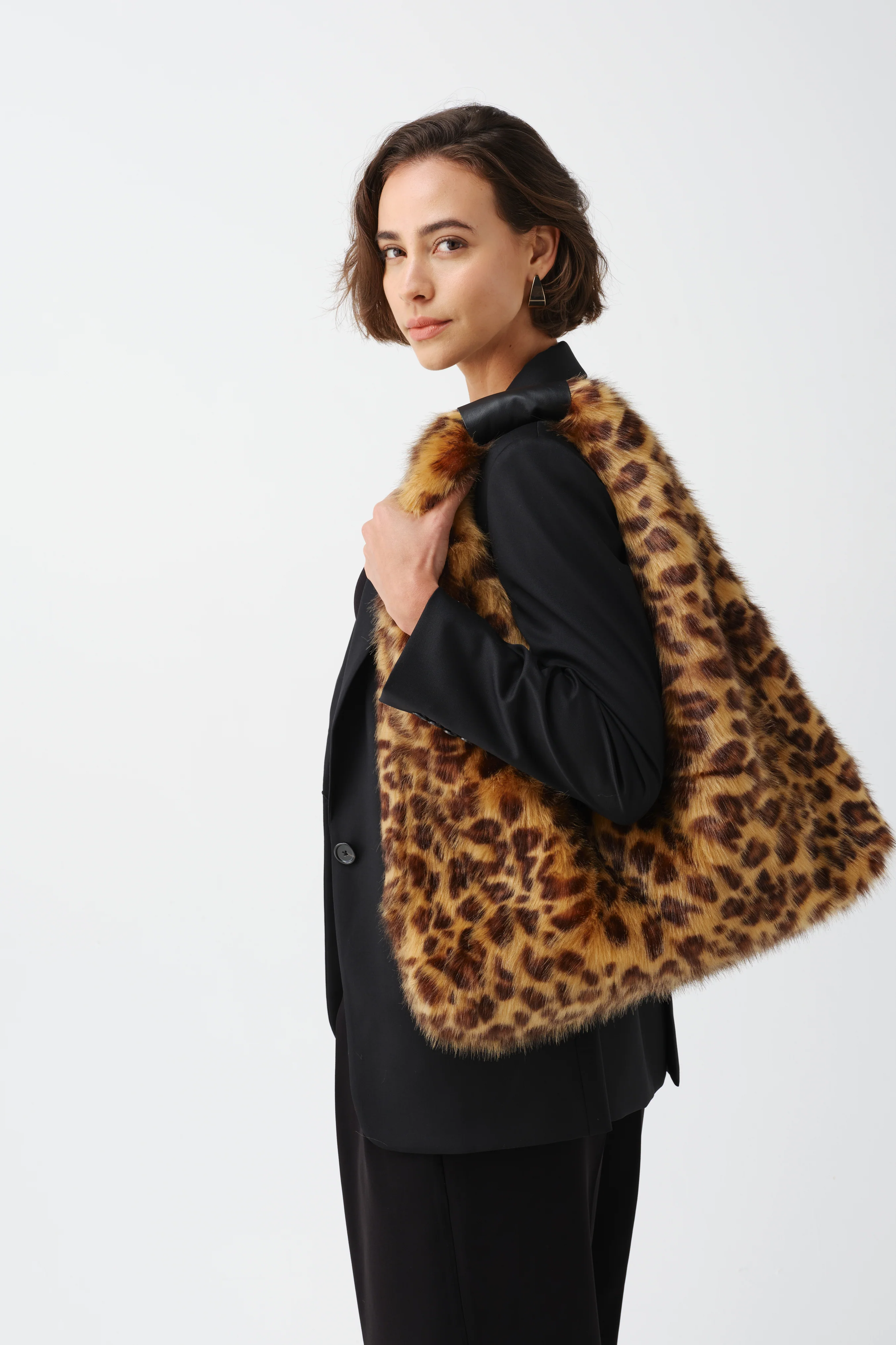 Leopard Triangle Bag - Image 3
