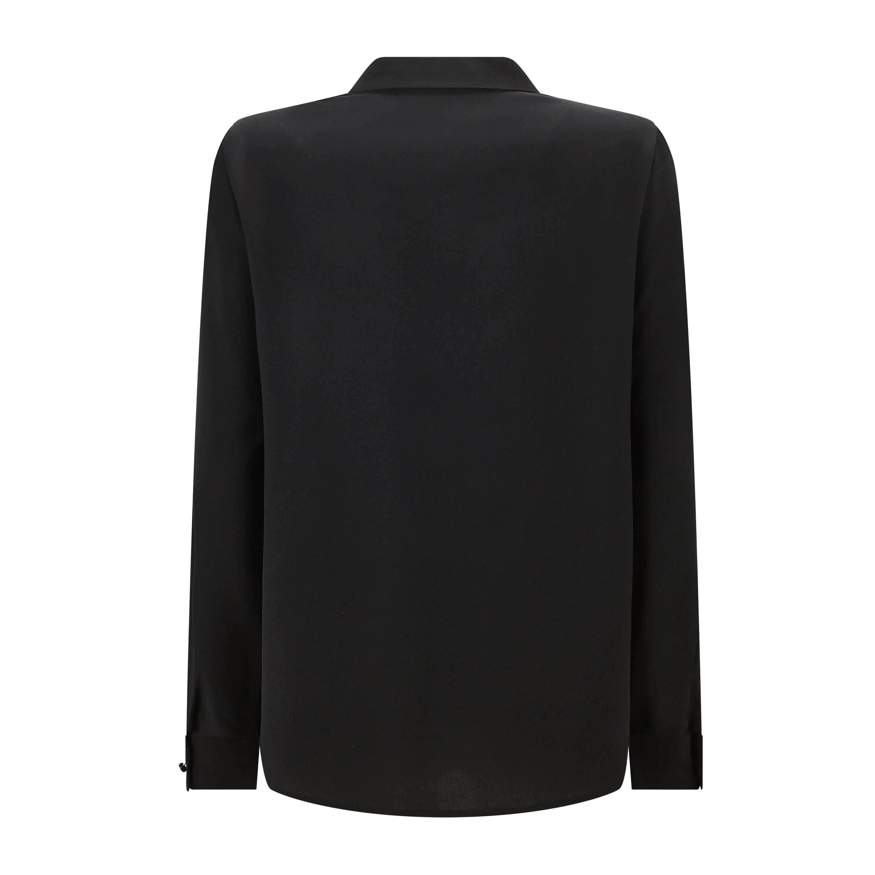 Long Sleeve Silk Shirt - Image 2