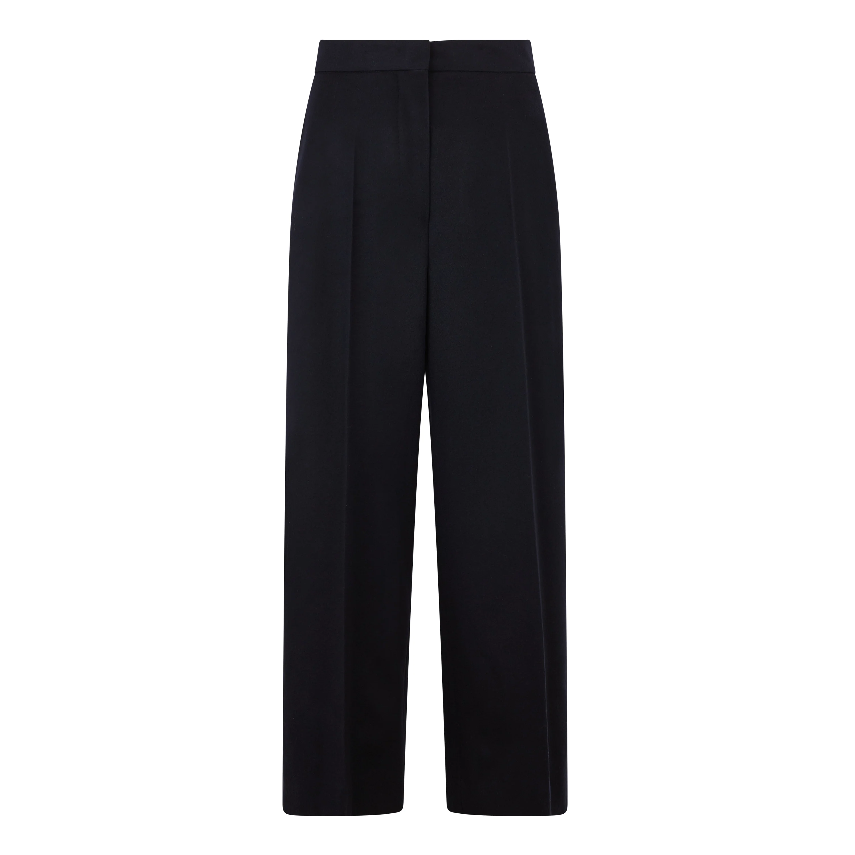Marengo Tailored Wool Flannel Cropped Trouser
