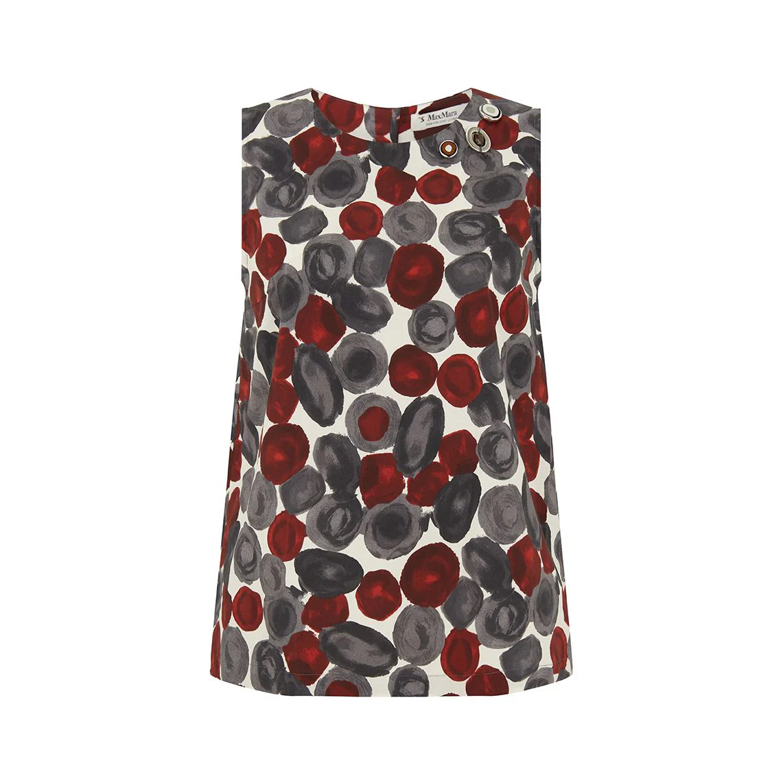 Marta Marble Print Cotton Top