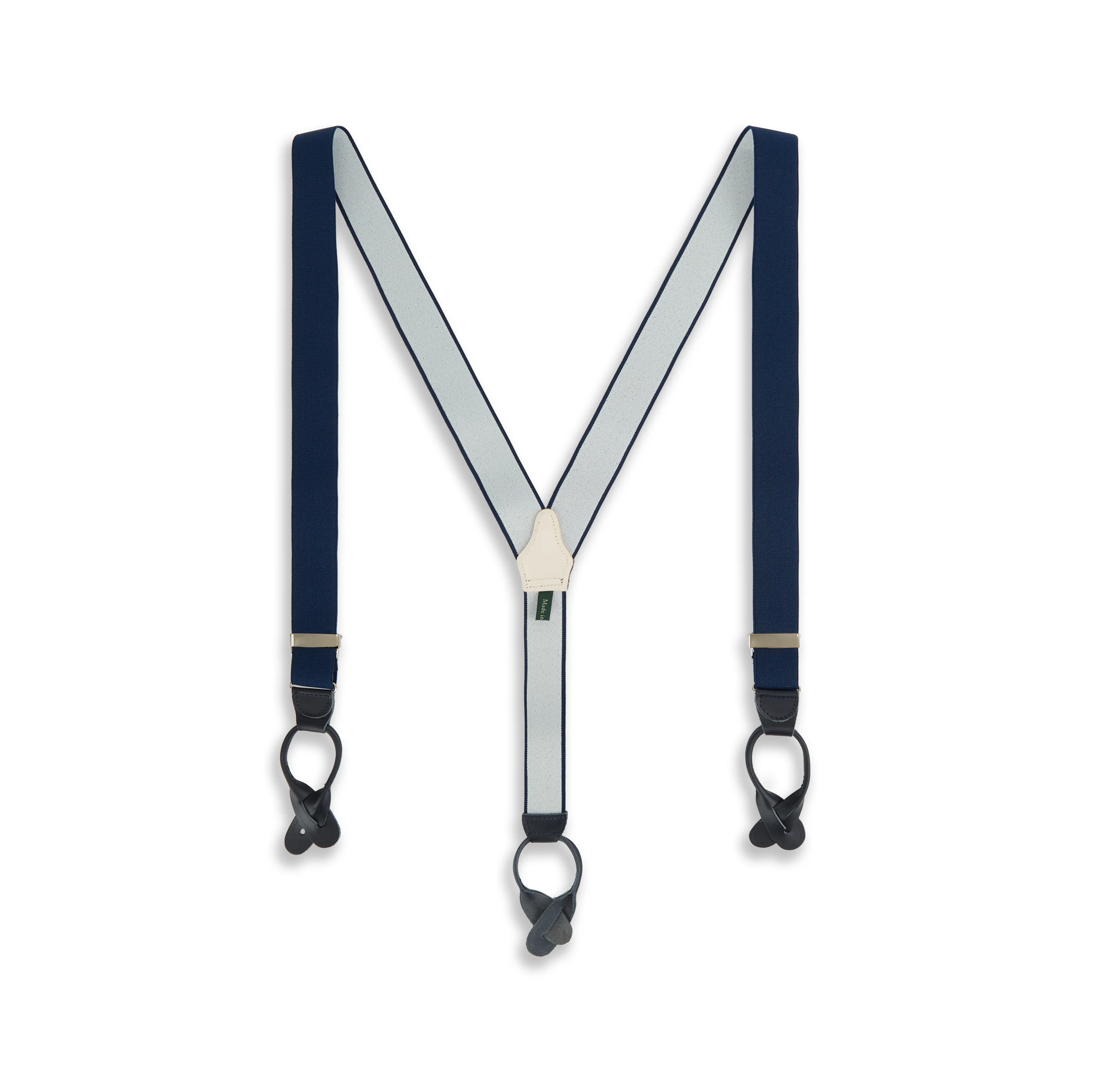 Navy Barathea Braces - Image 2
