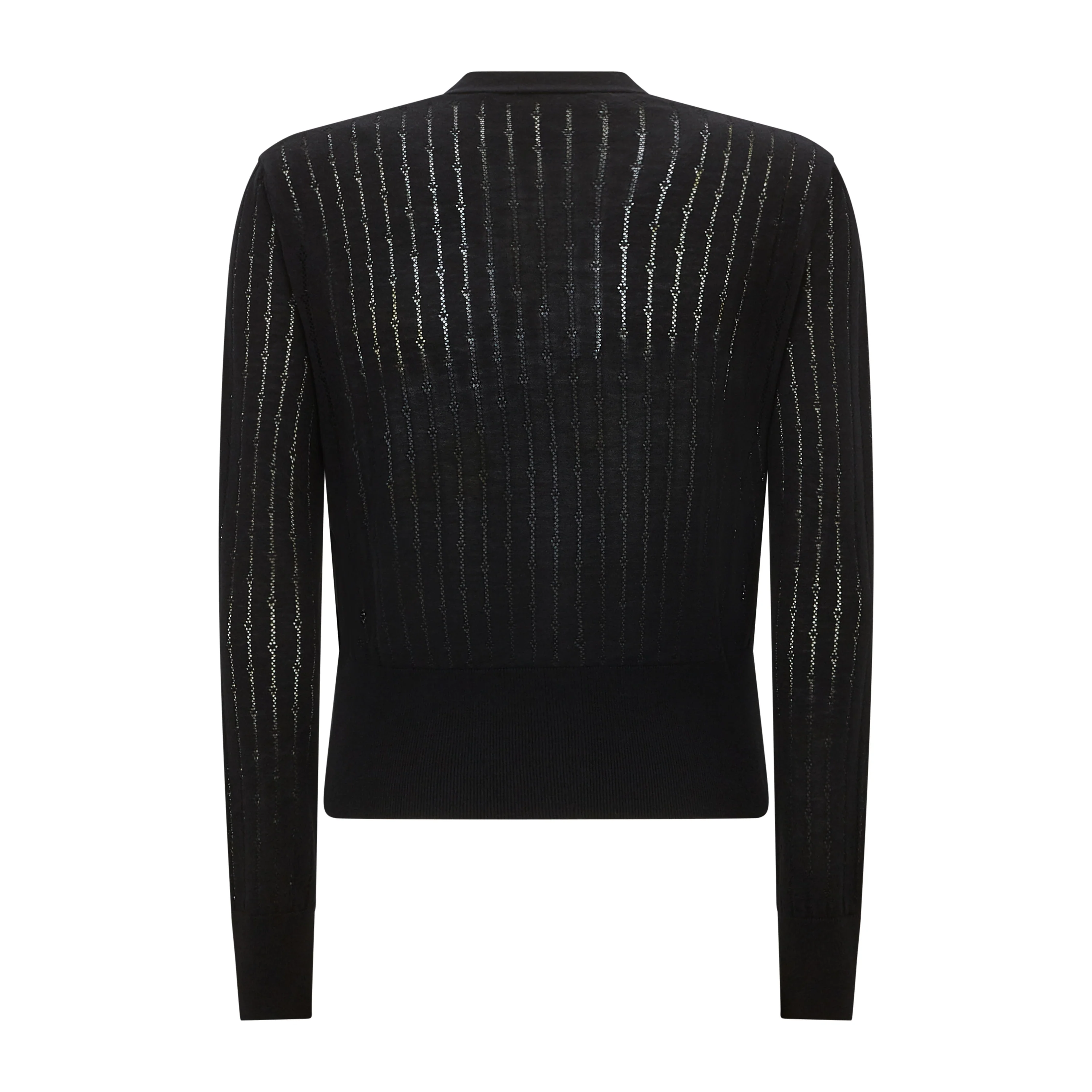 Nogara Silk Wool Knitted Cardigan - Image 2