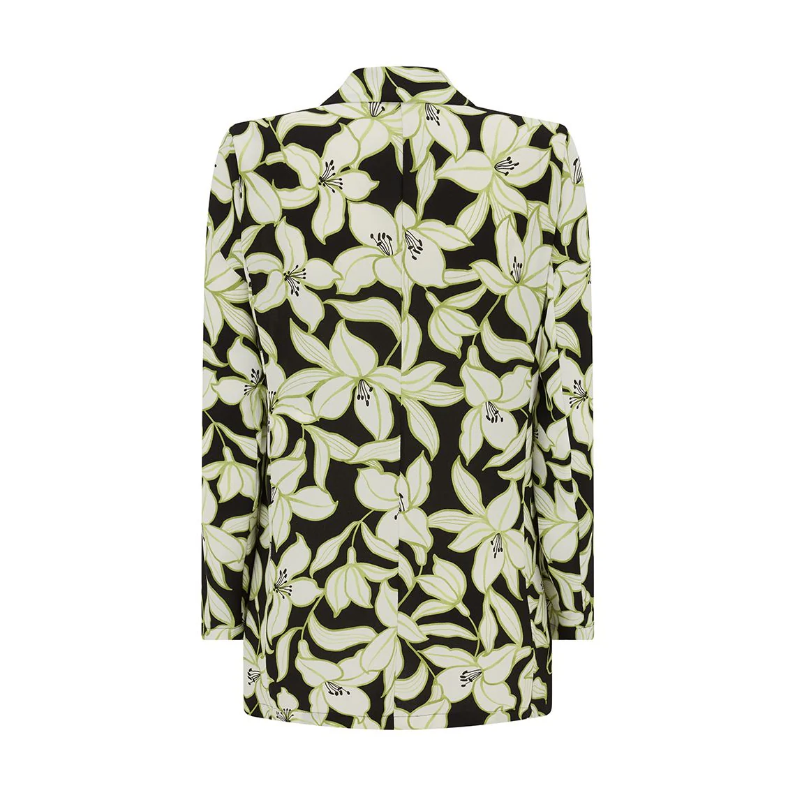 Ocroma Floral Print Sable Jacket - Image 2