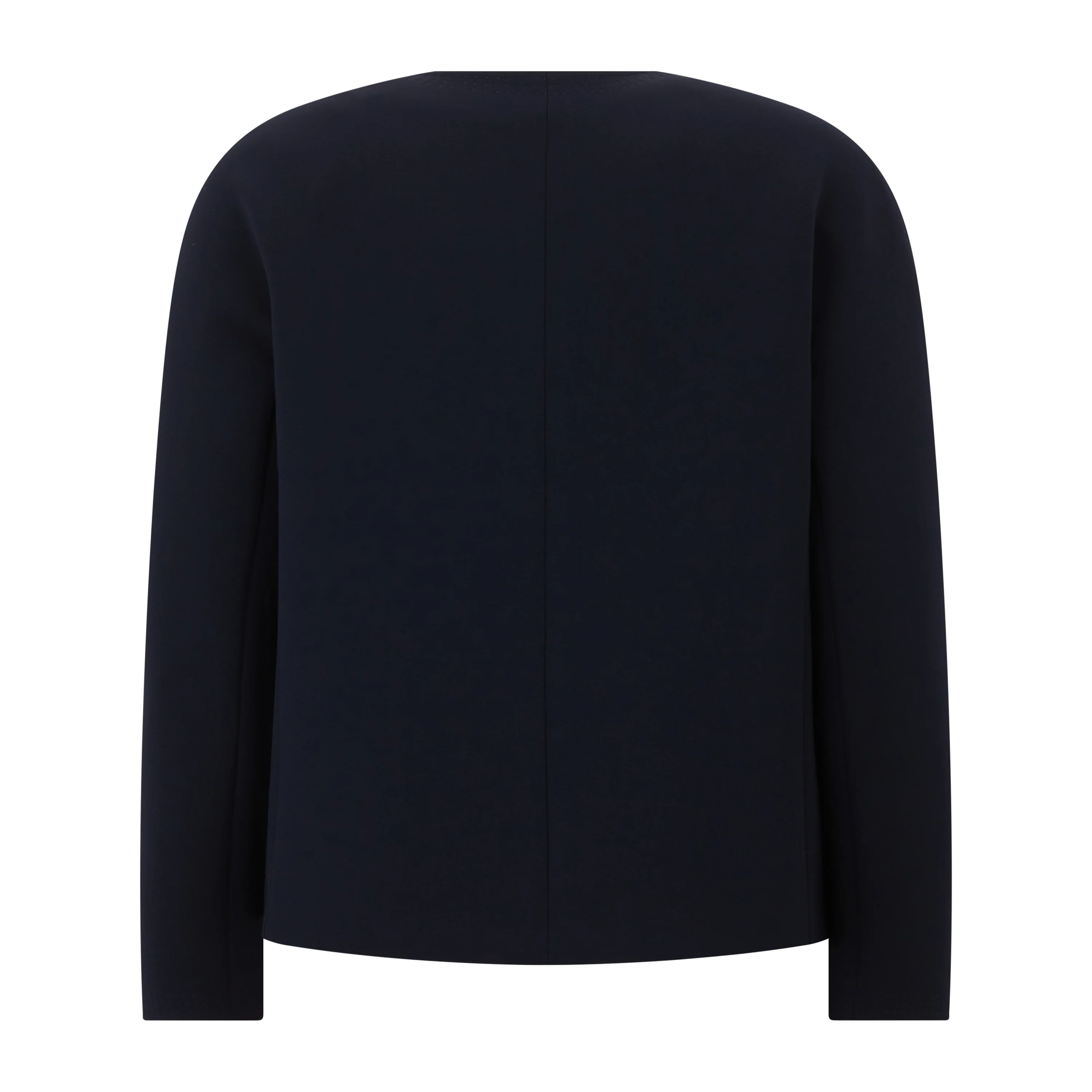 Ombrosa Tailored Cady Double Breasted Jacket Navy - Image 2