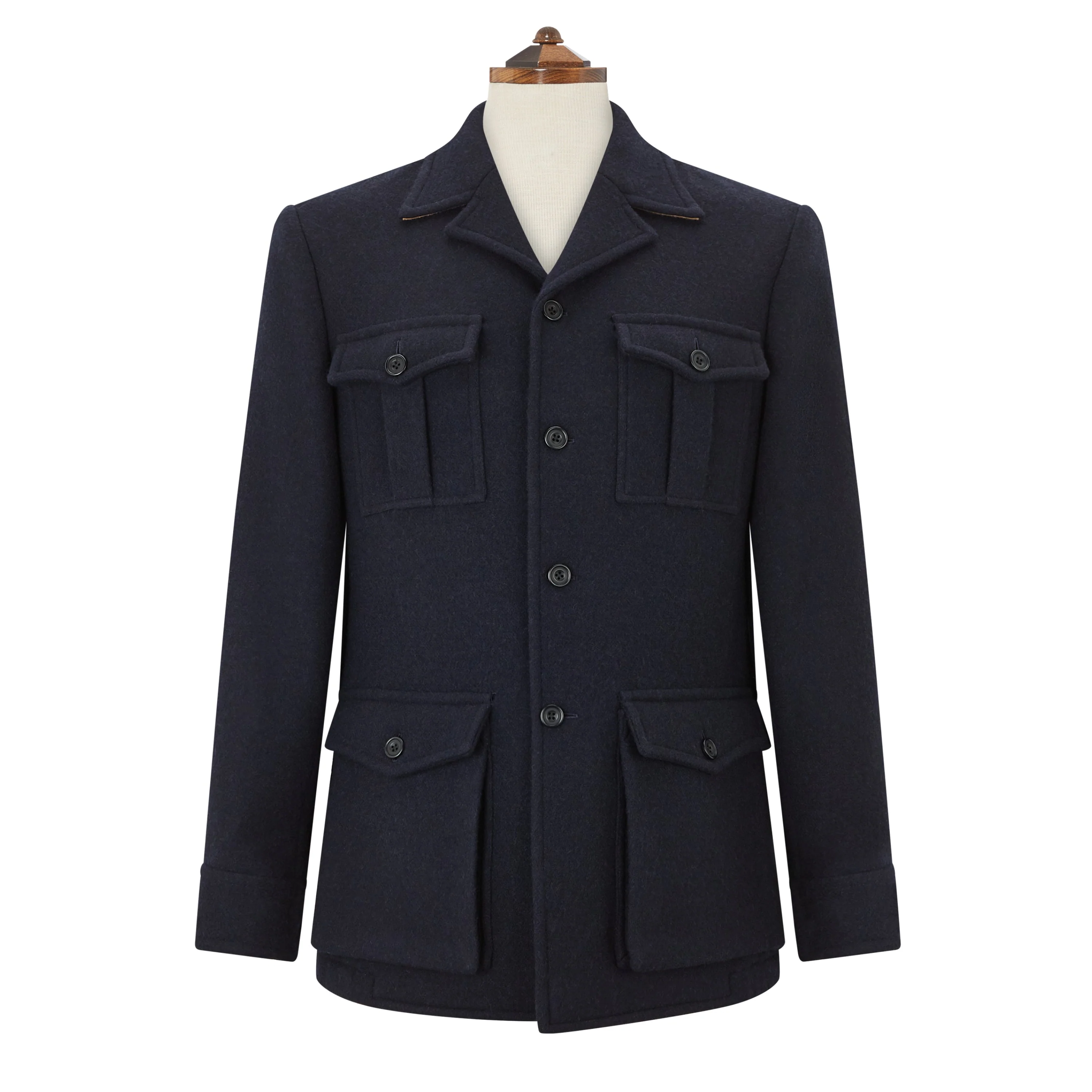 Oscar Double Faced Melton Jacket