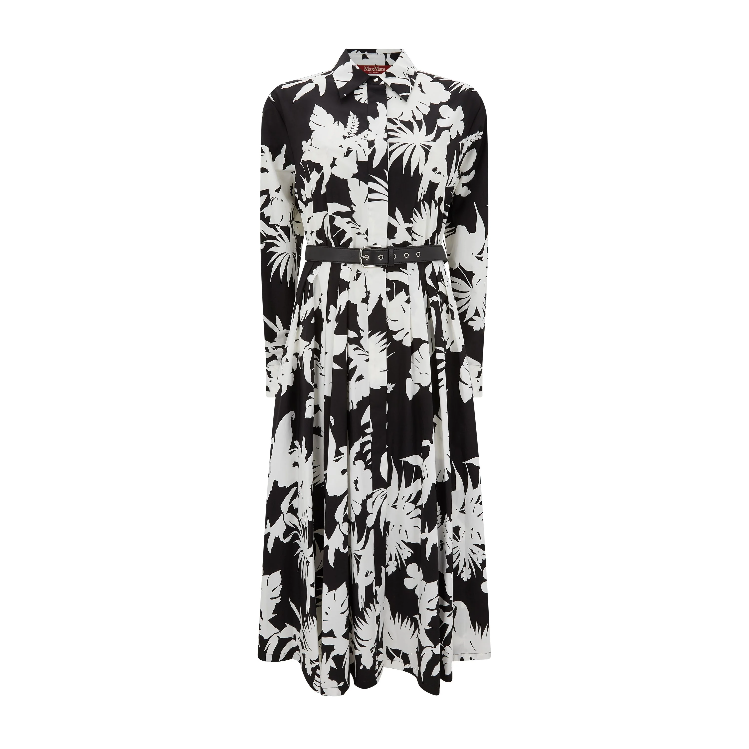 Parrot Cotton Popline Dress