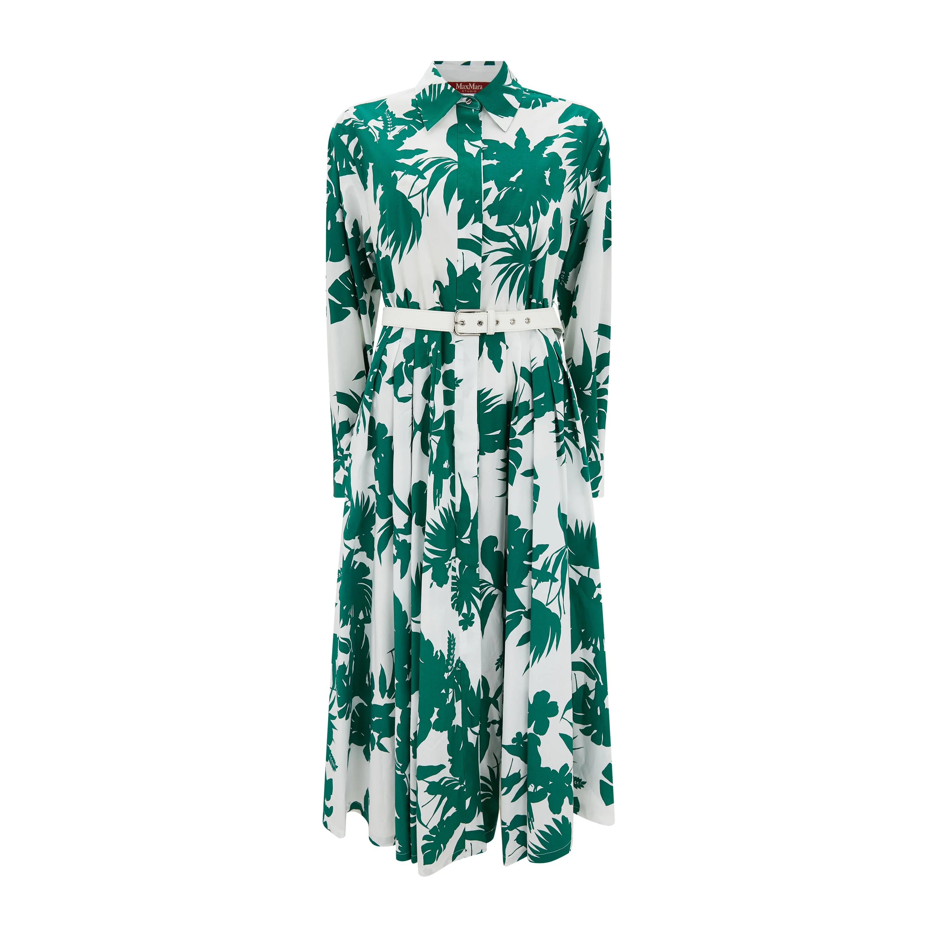 Parrot Cotton Popline Dress