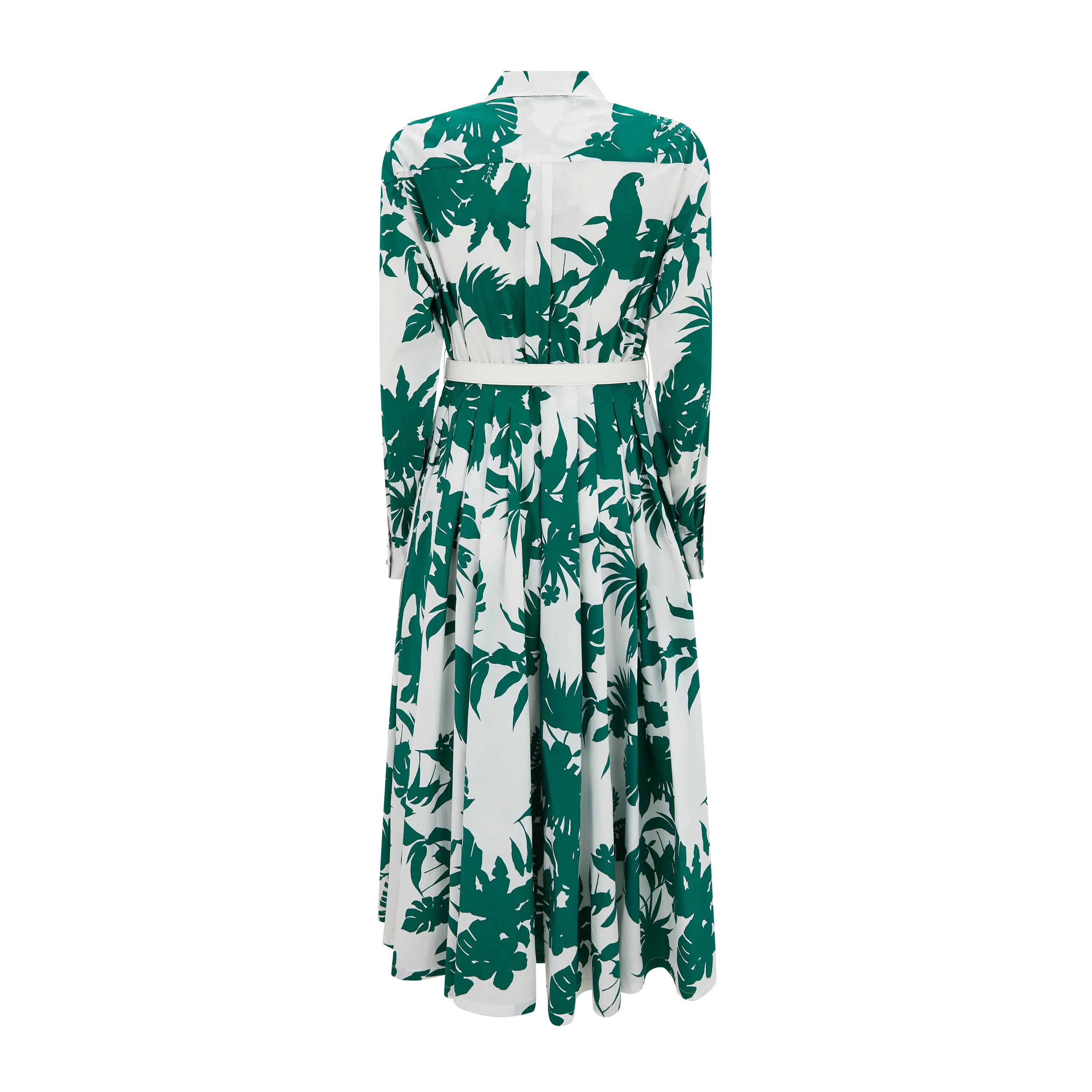 Parrot Cotton Popline Dress - Image 2