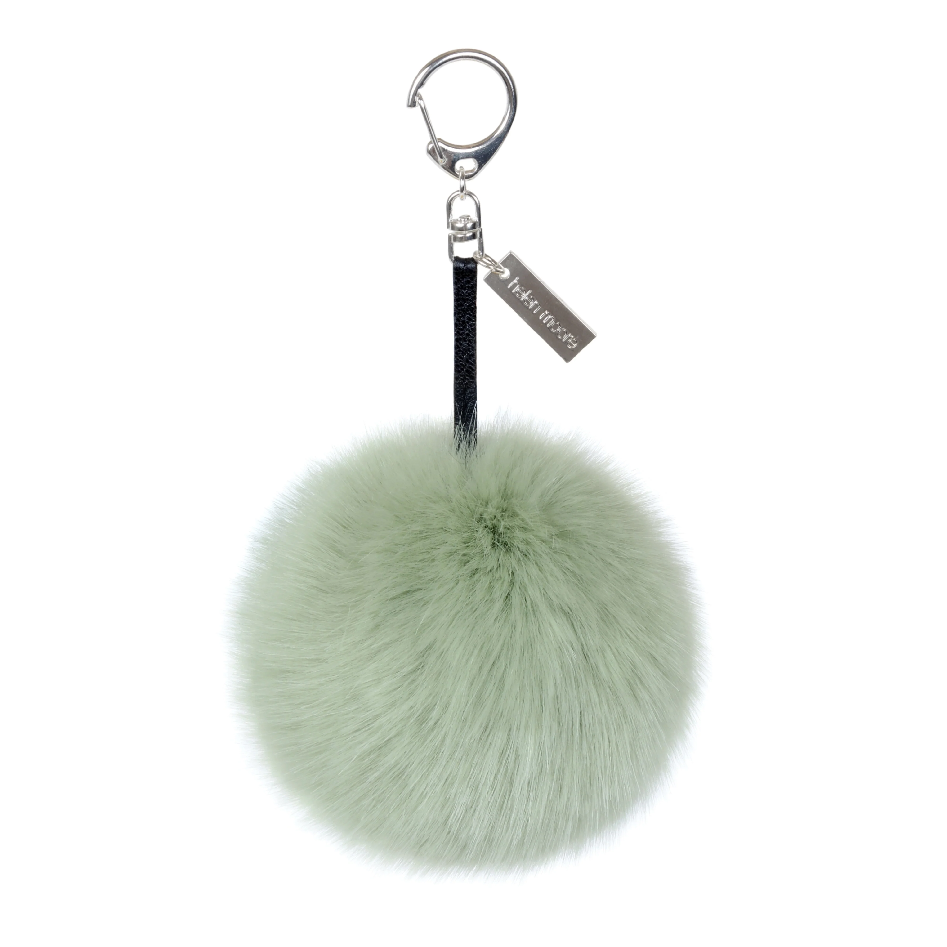 Pistachio Pom Pom Keyring