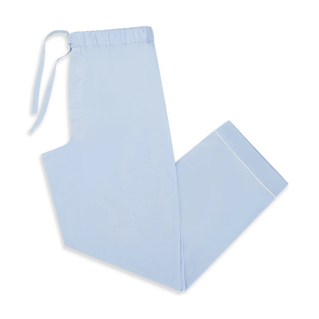 Blue Softest Two-Fold Cotton Pyjama Set - Image 3