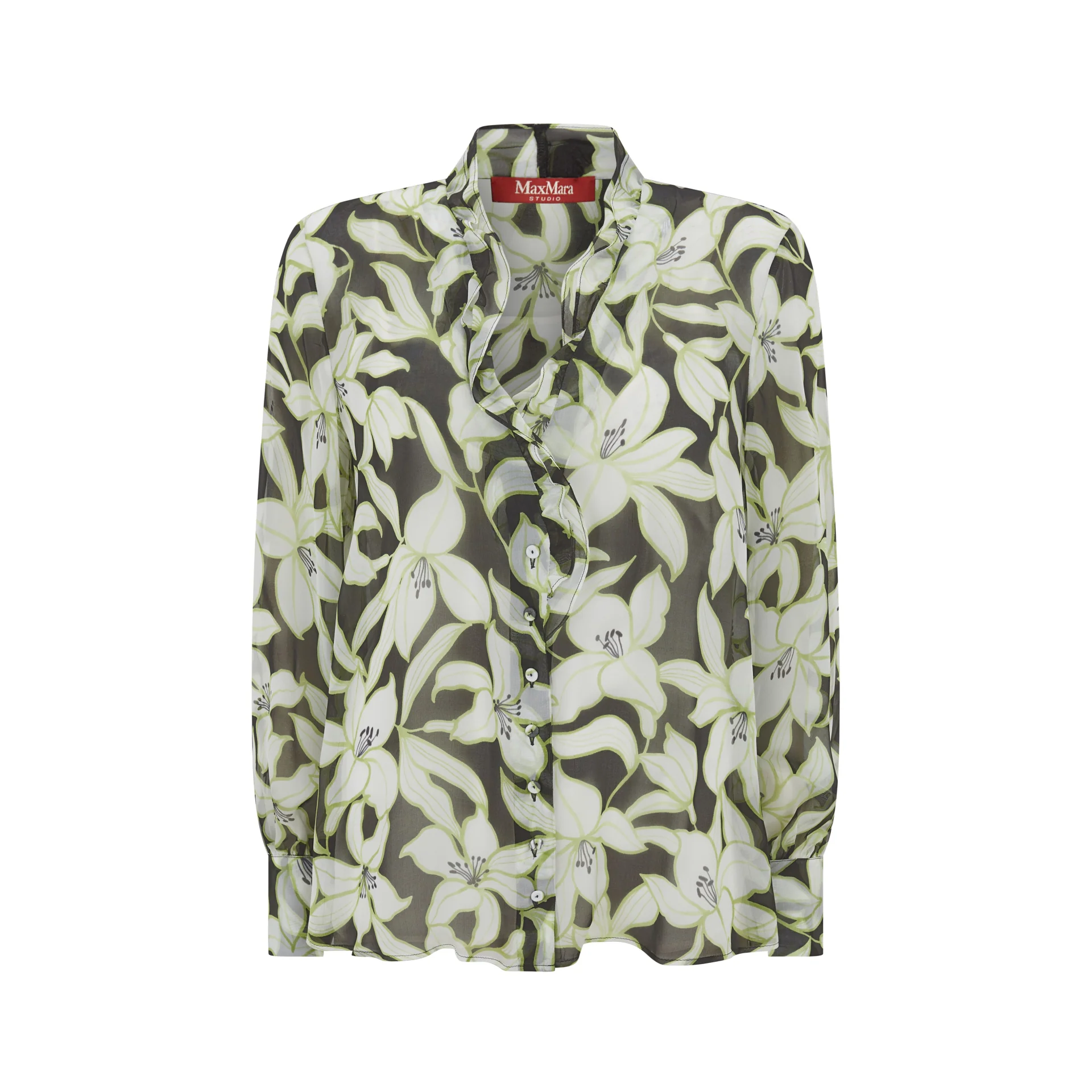 Prosit Floral Silk Blouse