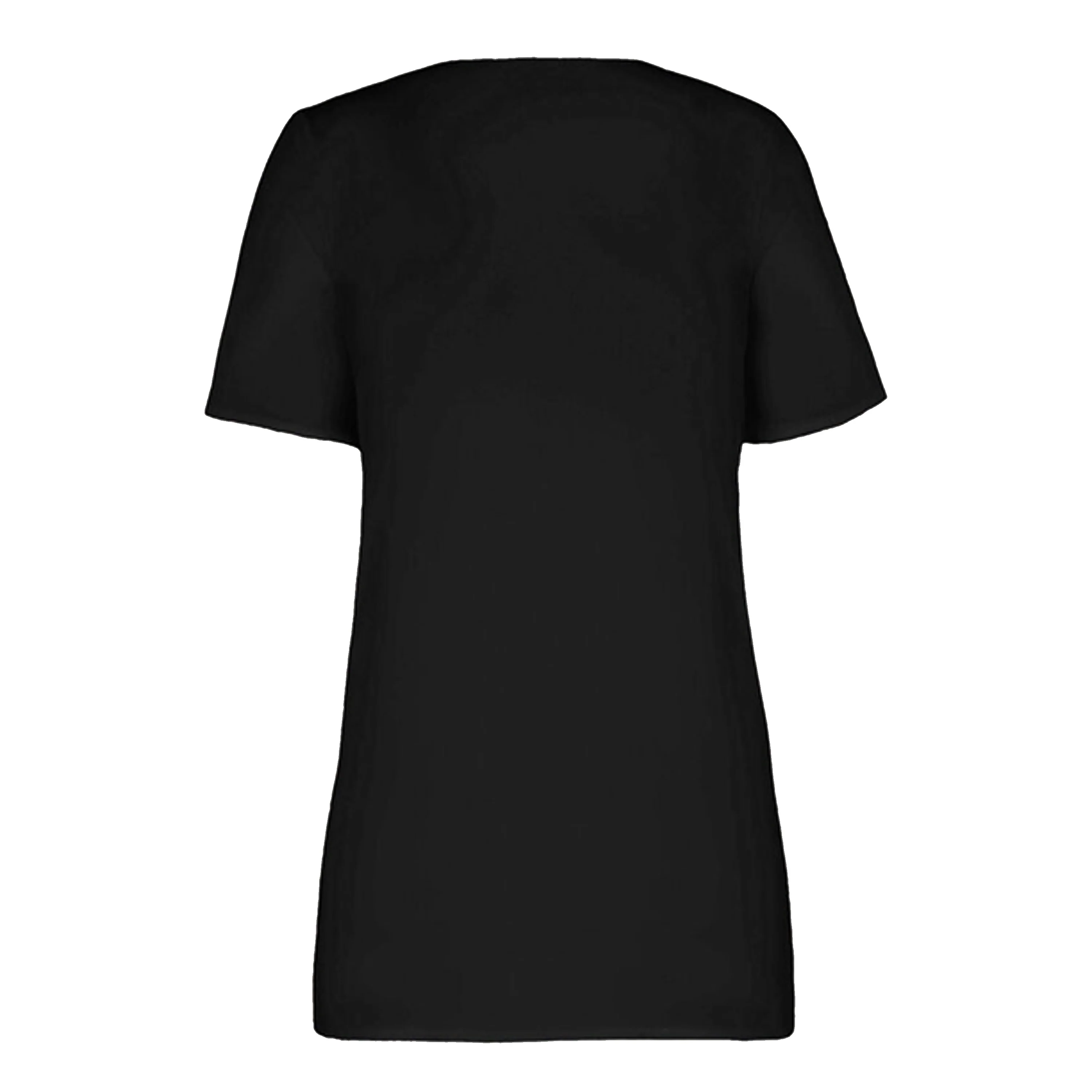 Pure Crew Neck Top Black - Image 3
