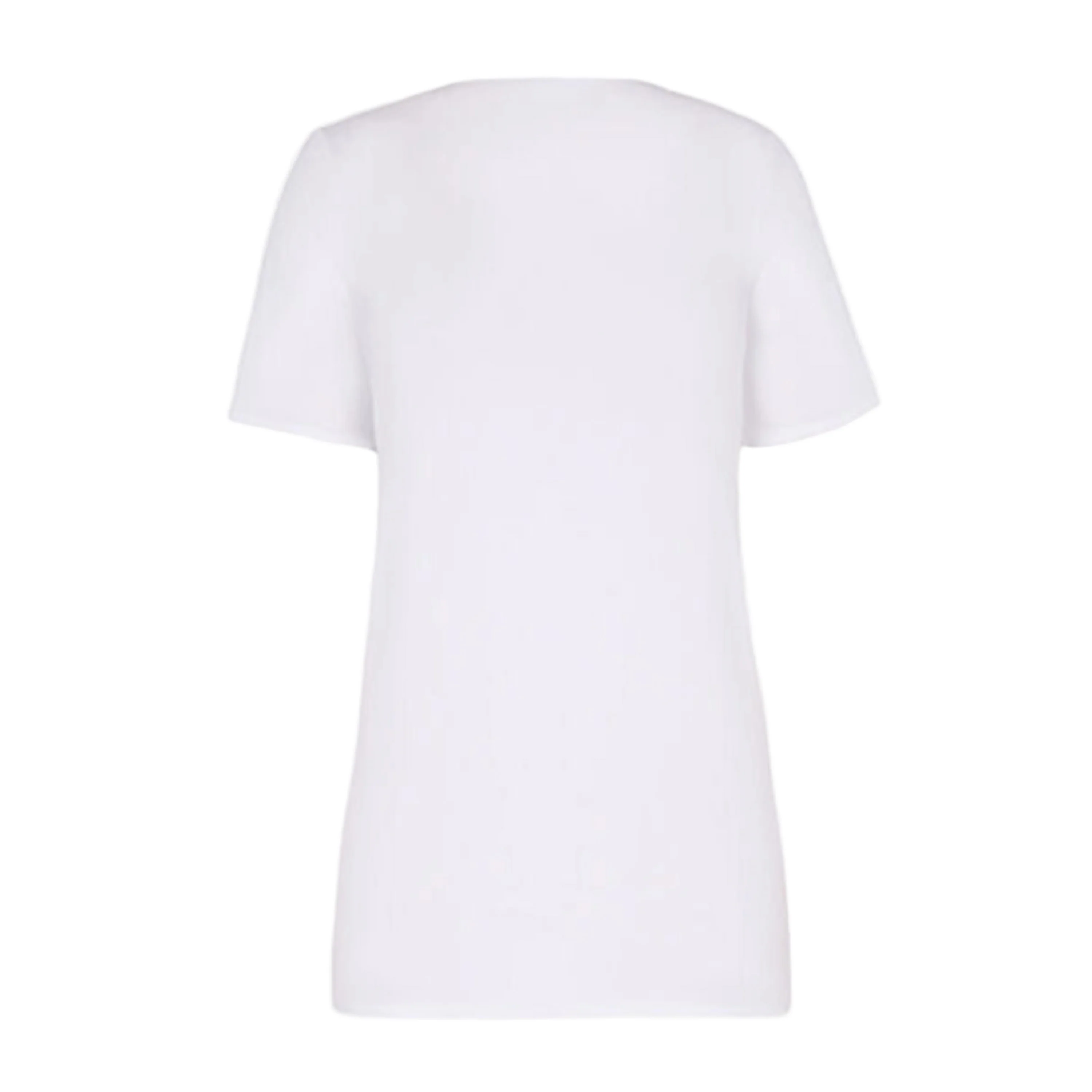 Pure Crew Neck Top White - Image 3