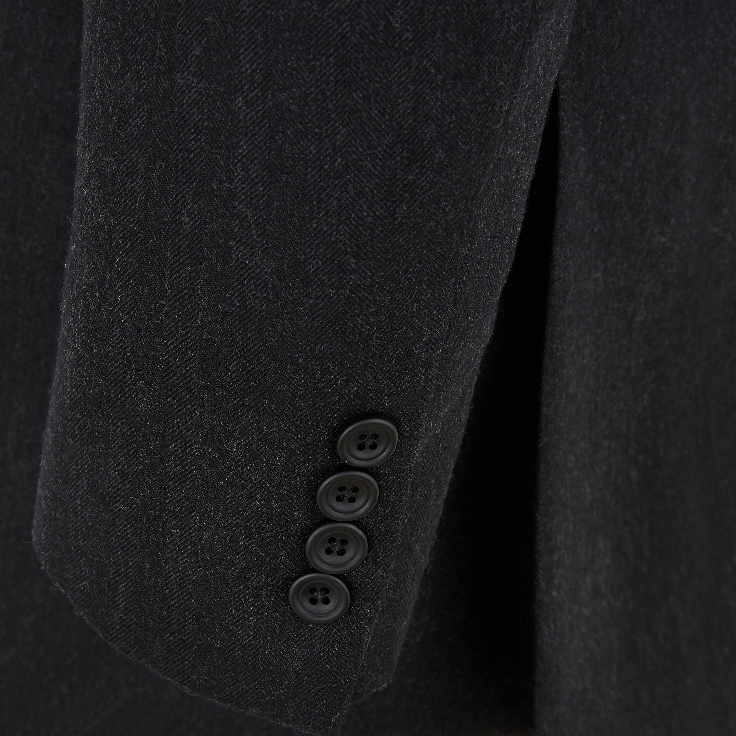 Richmond Charcoal Wide Herringbone Suit - Image 3