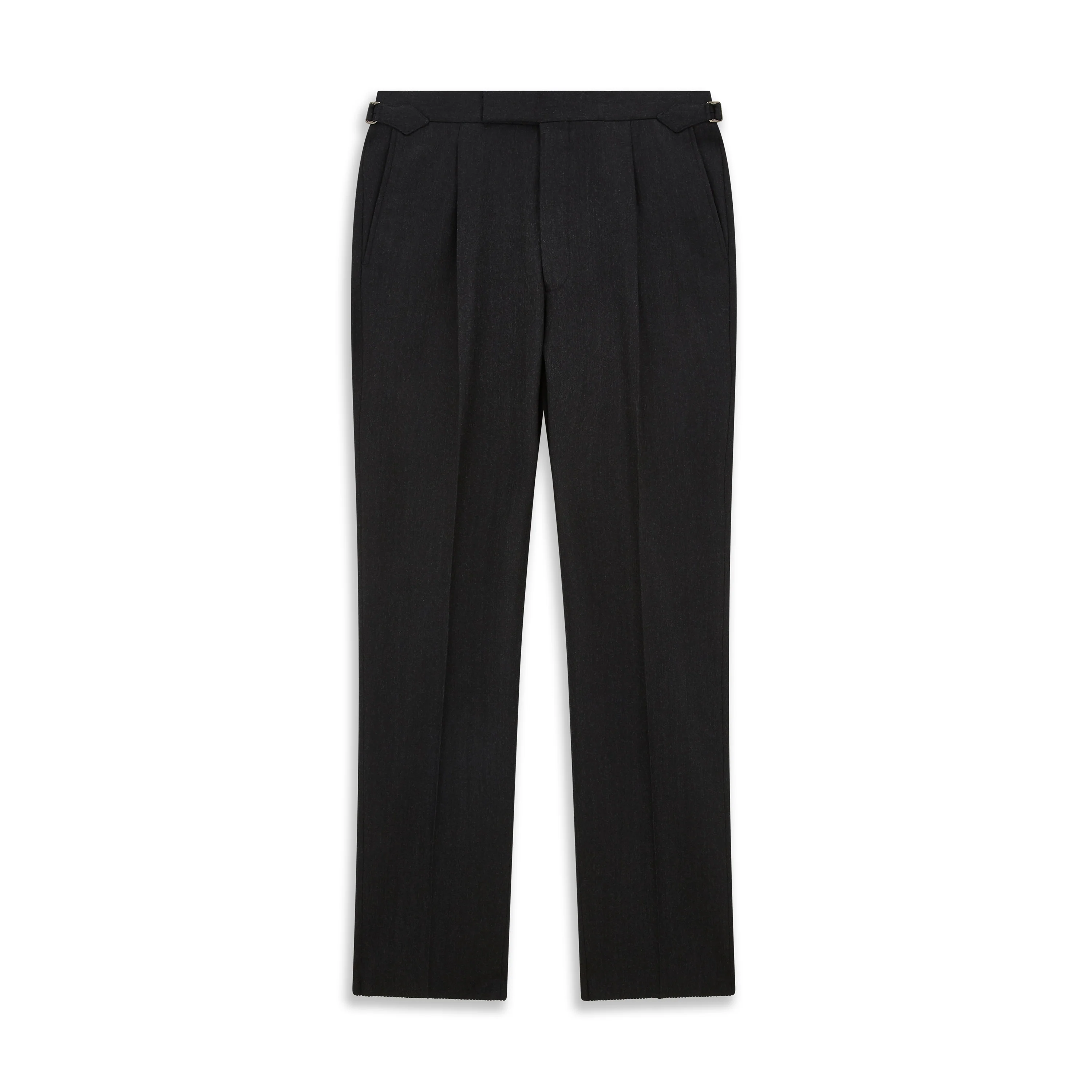 Richmond Charcoal Wide Herringbone Suit - Image 6