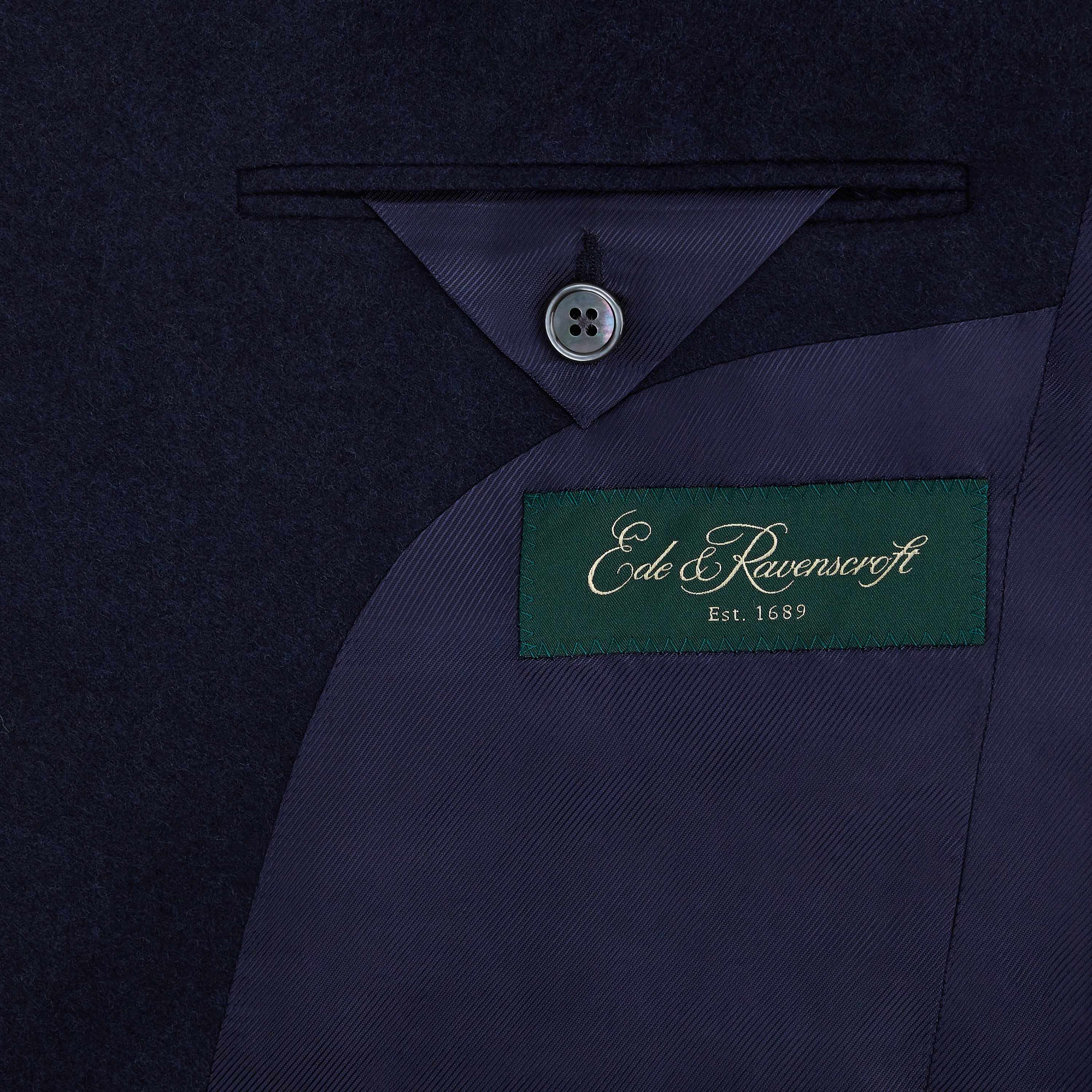 Richmond Navy Flannel Suit - Image 3