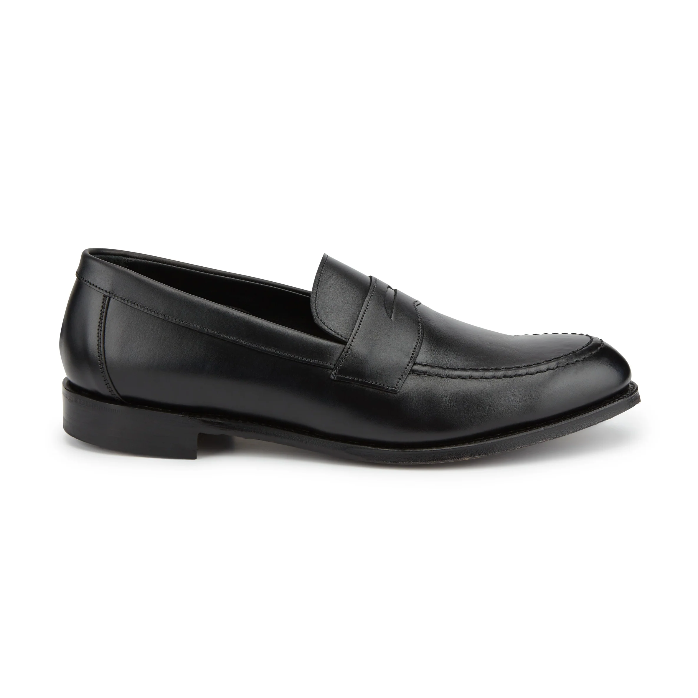 Sandy Black Penny Loafer - Image 2