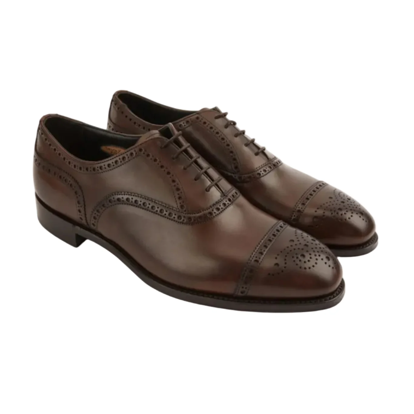 Savoy Brown Oxford Semi Brogue