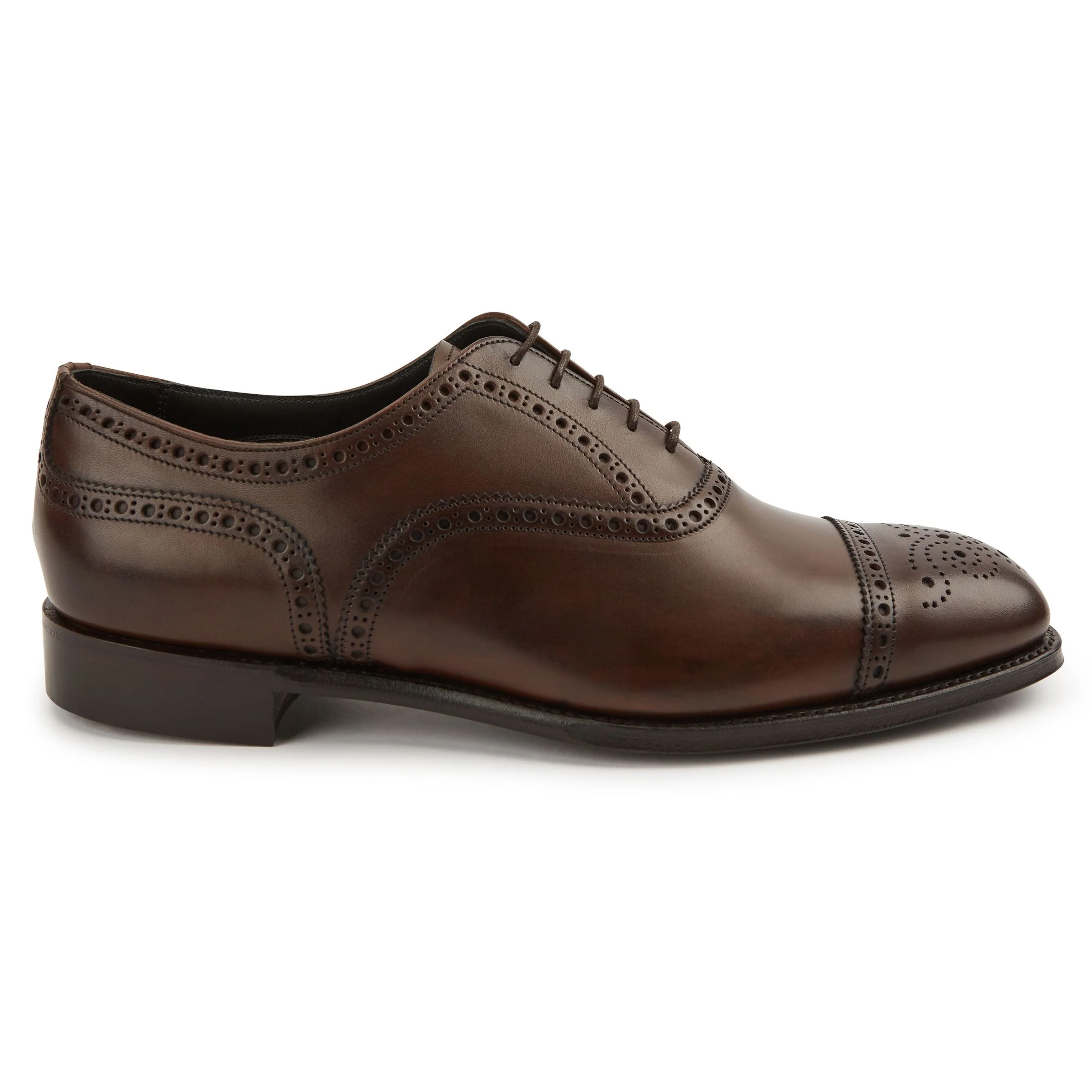Savoy Brown Oxford Semi Brogue - Image 2