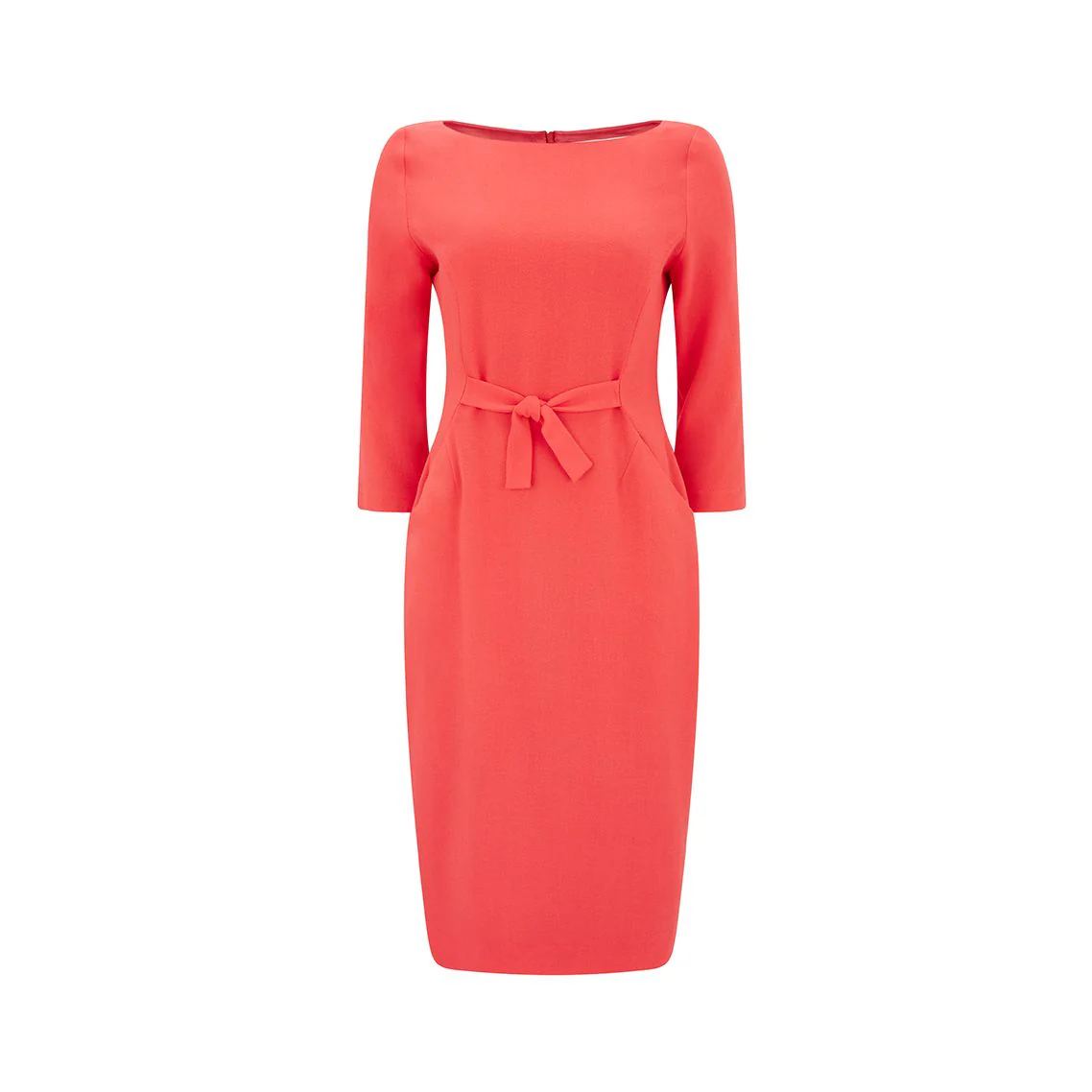 Serena Wool Crepe Pencil Dress
